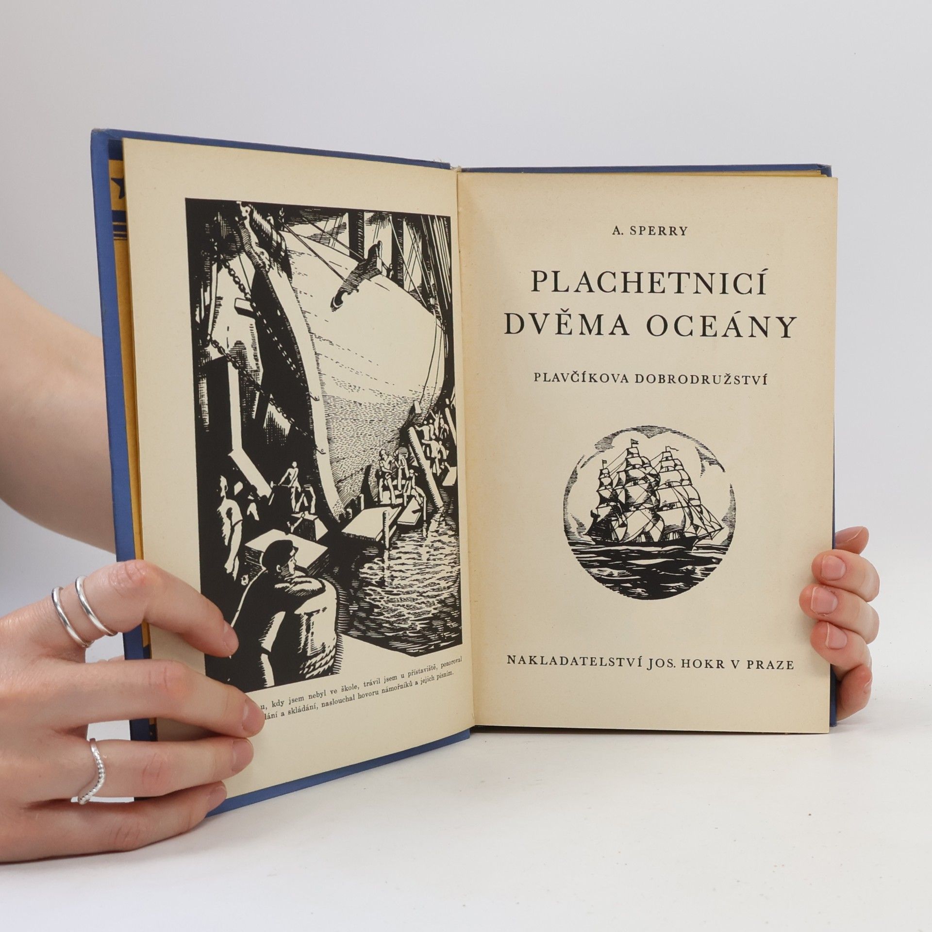 Armstrong Sperry Plachetnicí dvěma oceány