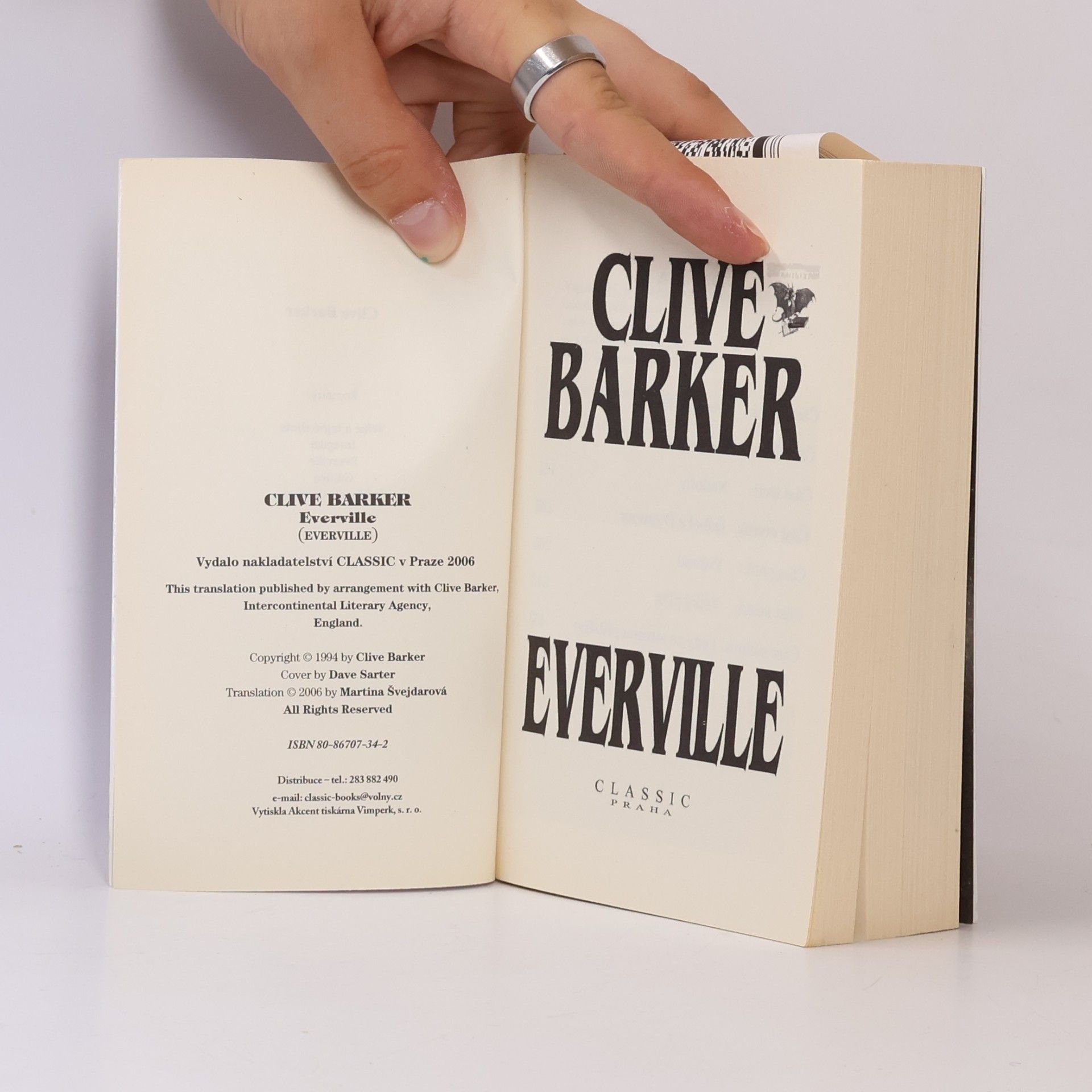 Clive Barker Everville