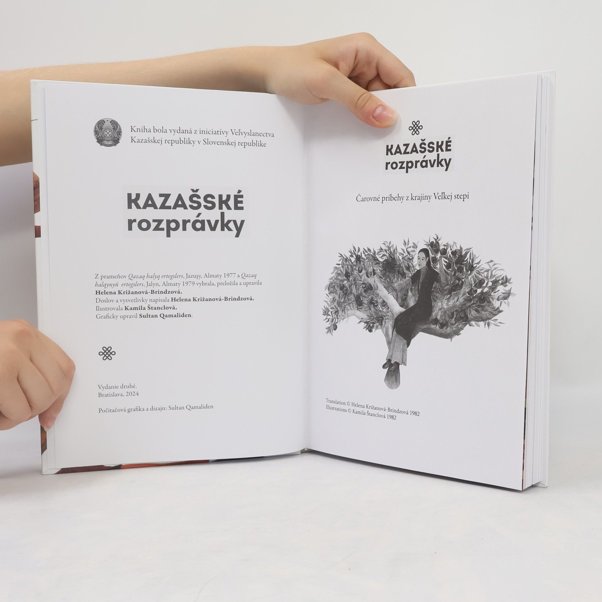 Helena Křižanová-Brindzová Kazašské rozprávky