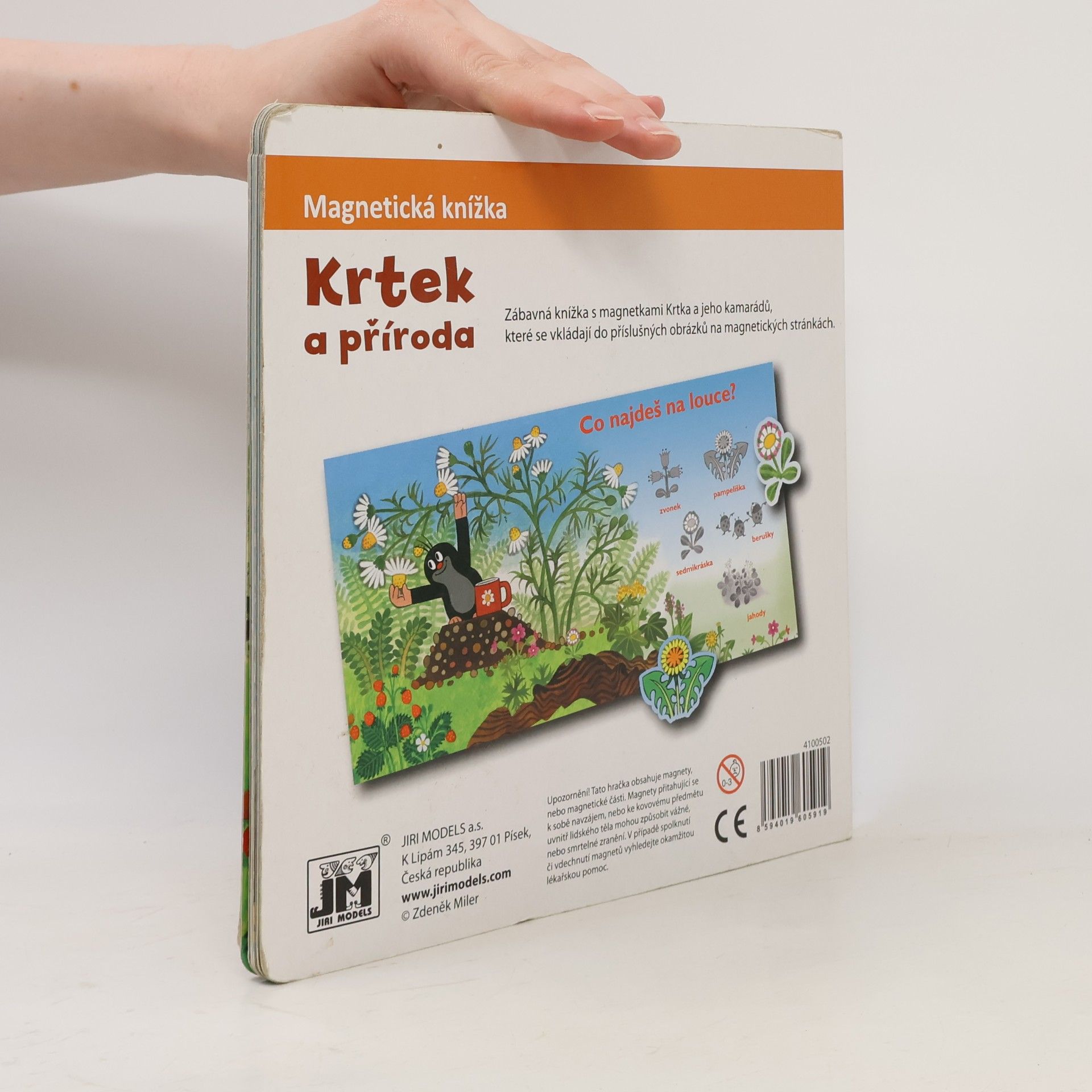 Zdeněk Miler Krtek a příroda. Magnetická knížka