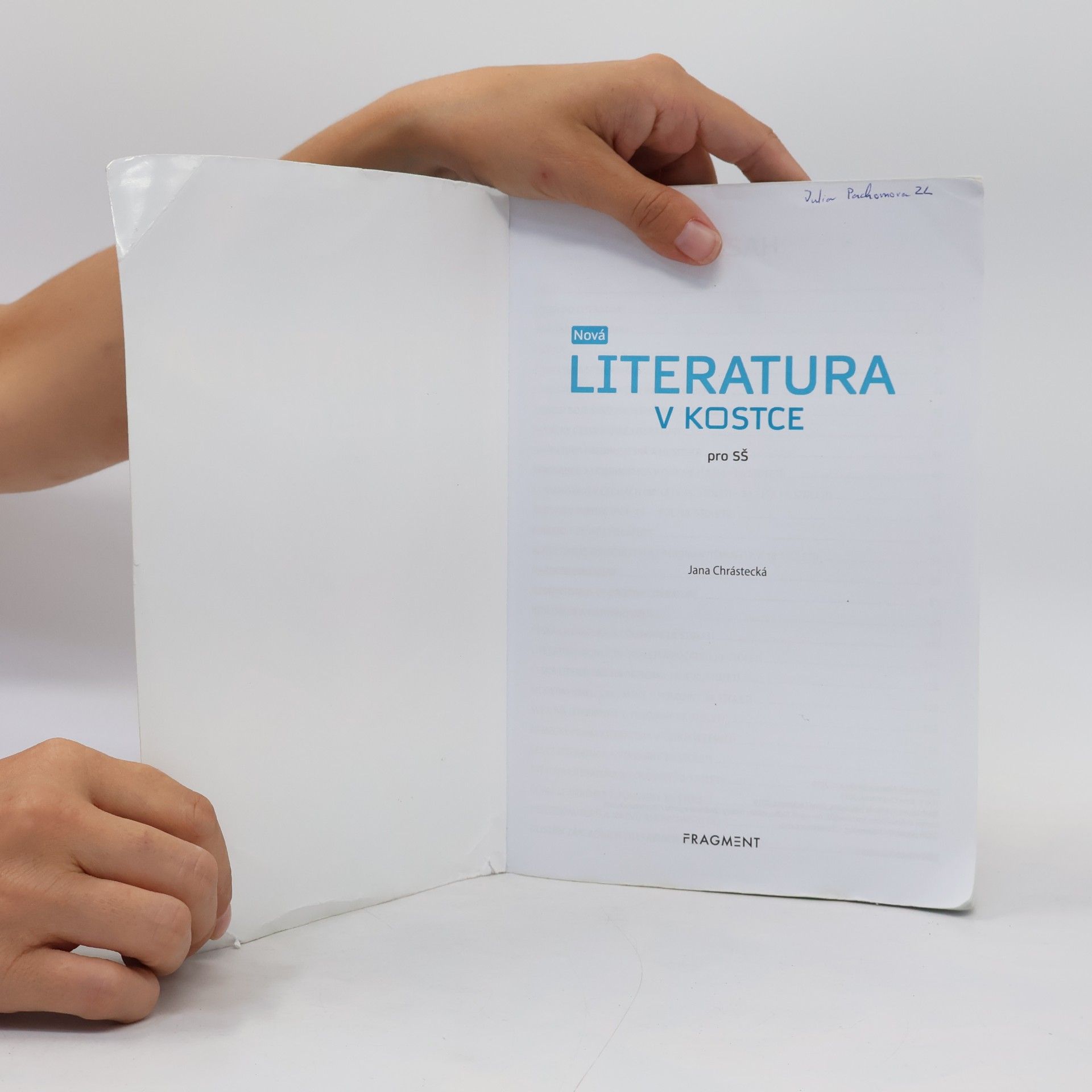 Jana Mrózková Nová literatura v kostce pro SŠ
