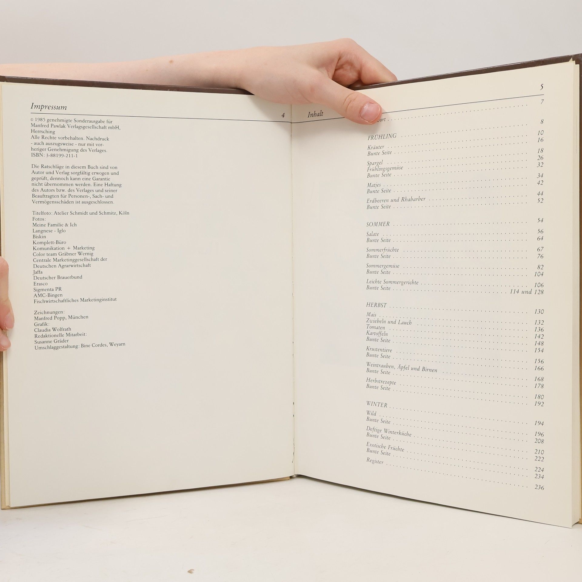Collectif d'auteurs Das Kochbuch der vier Jahreszeiten