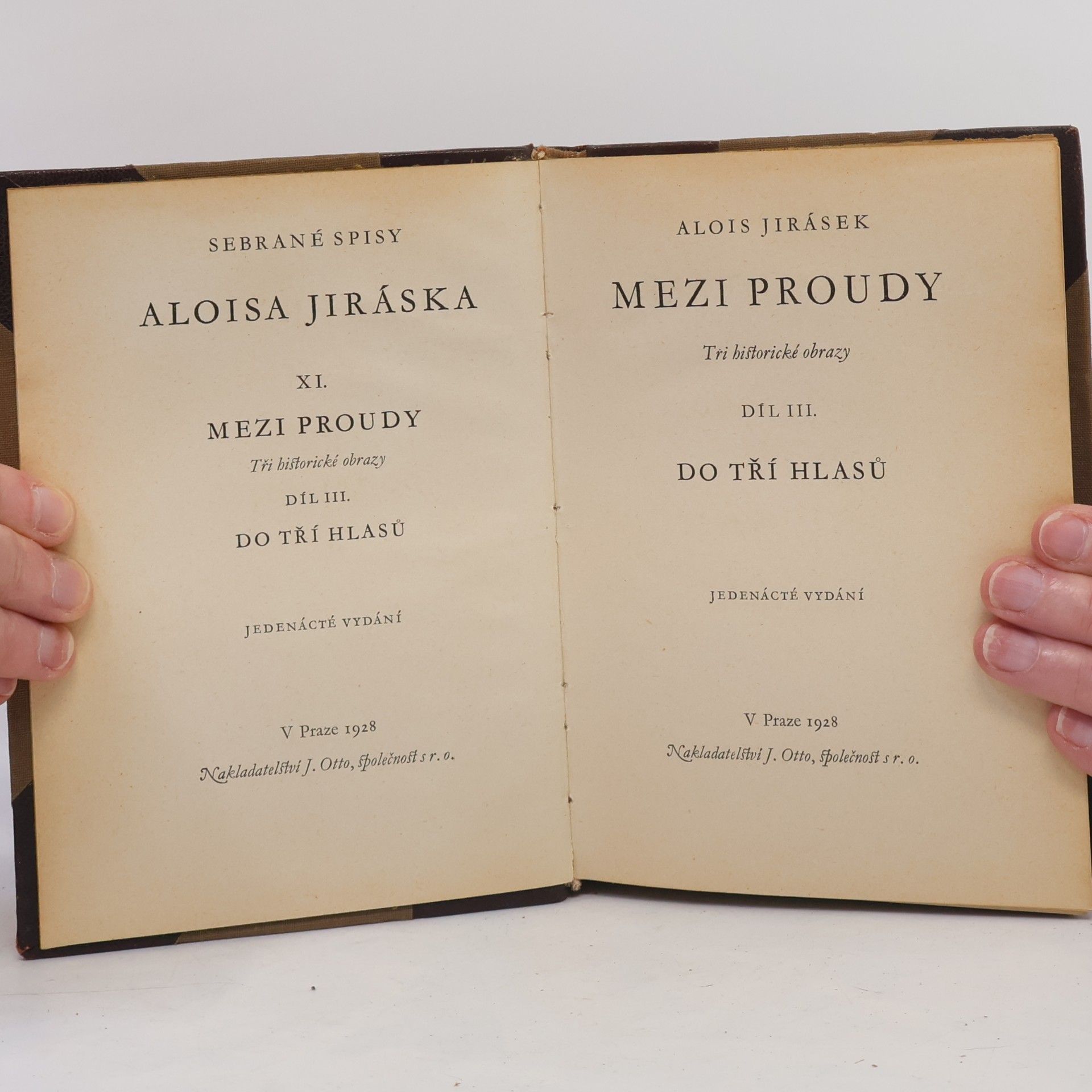 Alois Jirásek Mezi proudy tři historické obrazy. Díl III. - Do tří hlasů