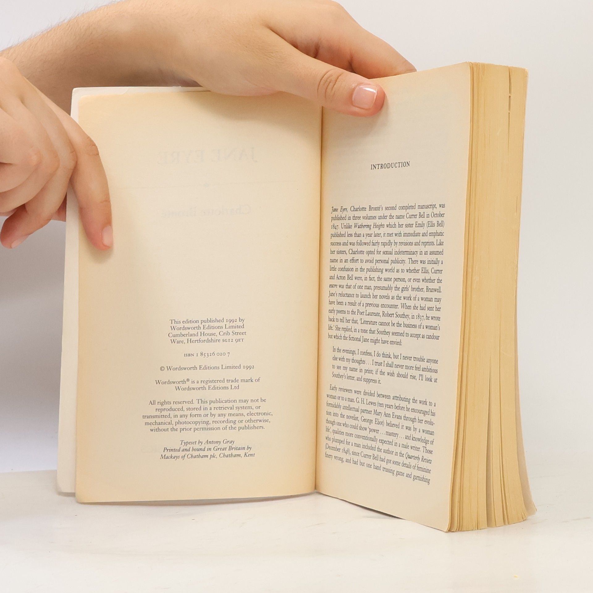 Charlotte Brontë Jane Eyre