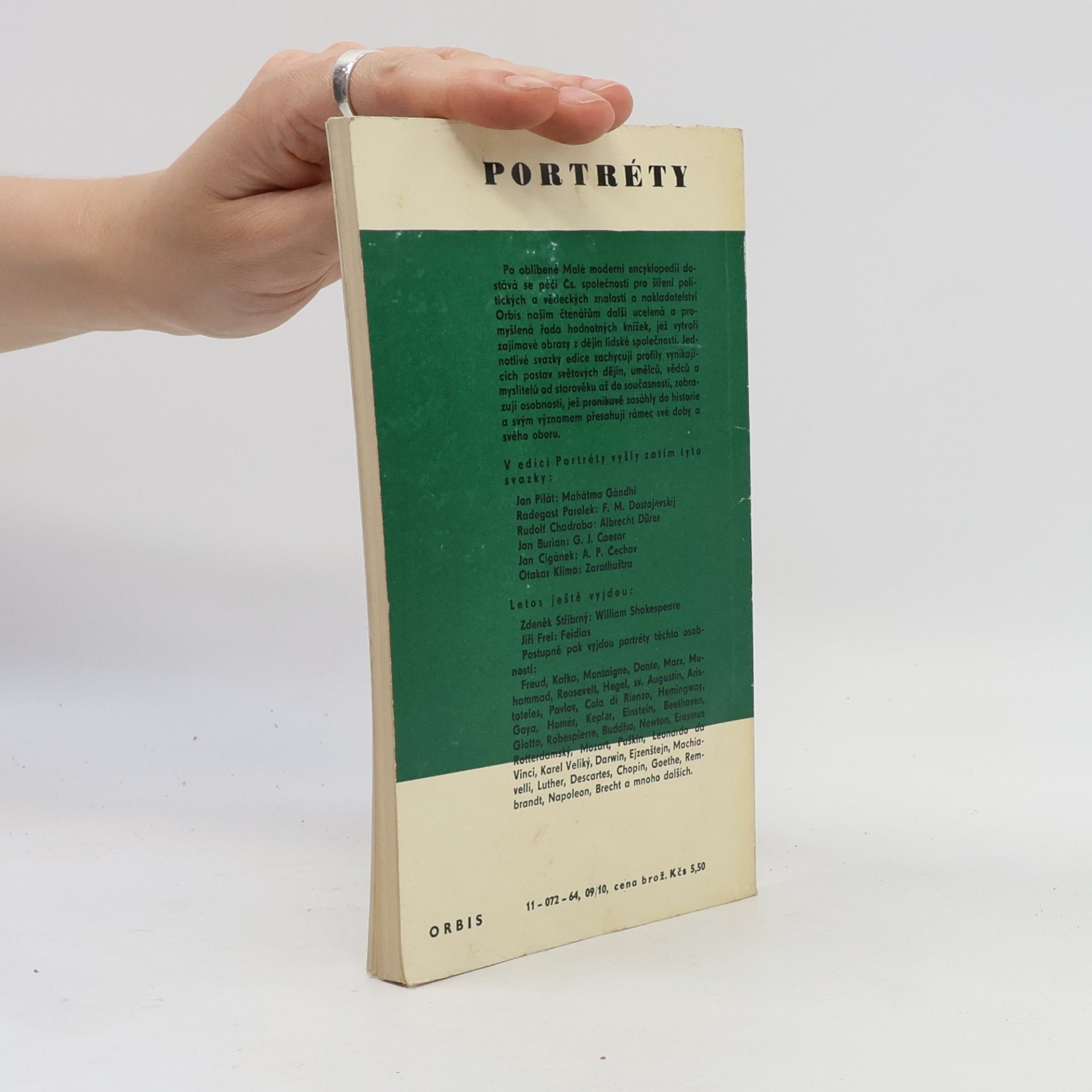 Josef Kopal Portréty. Romain Rolland