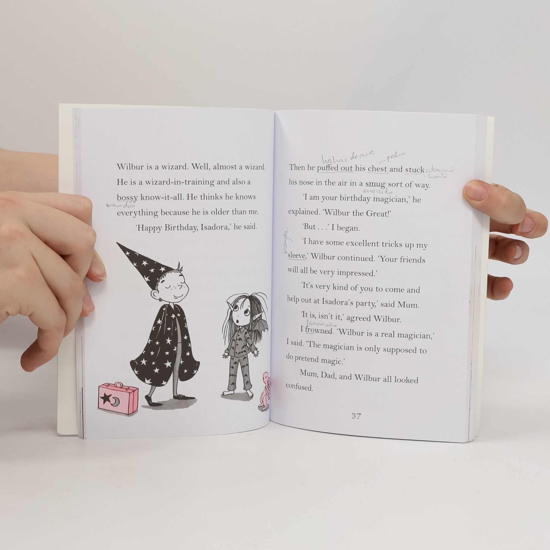 Harriet Muncaster Isadora Moon has a birthday