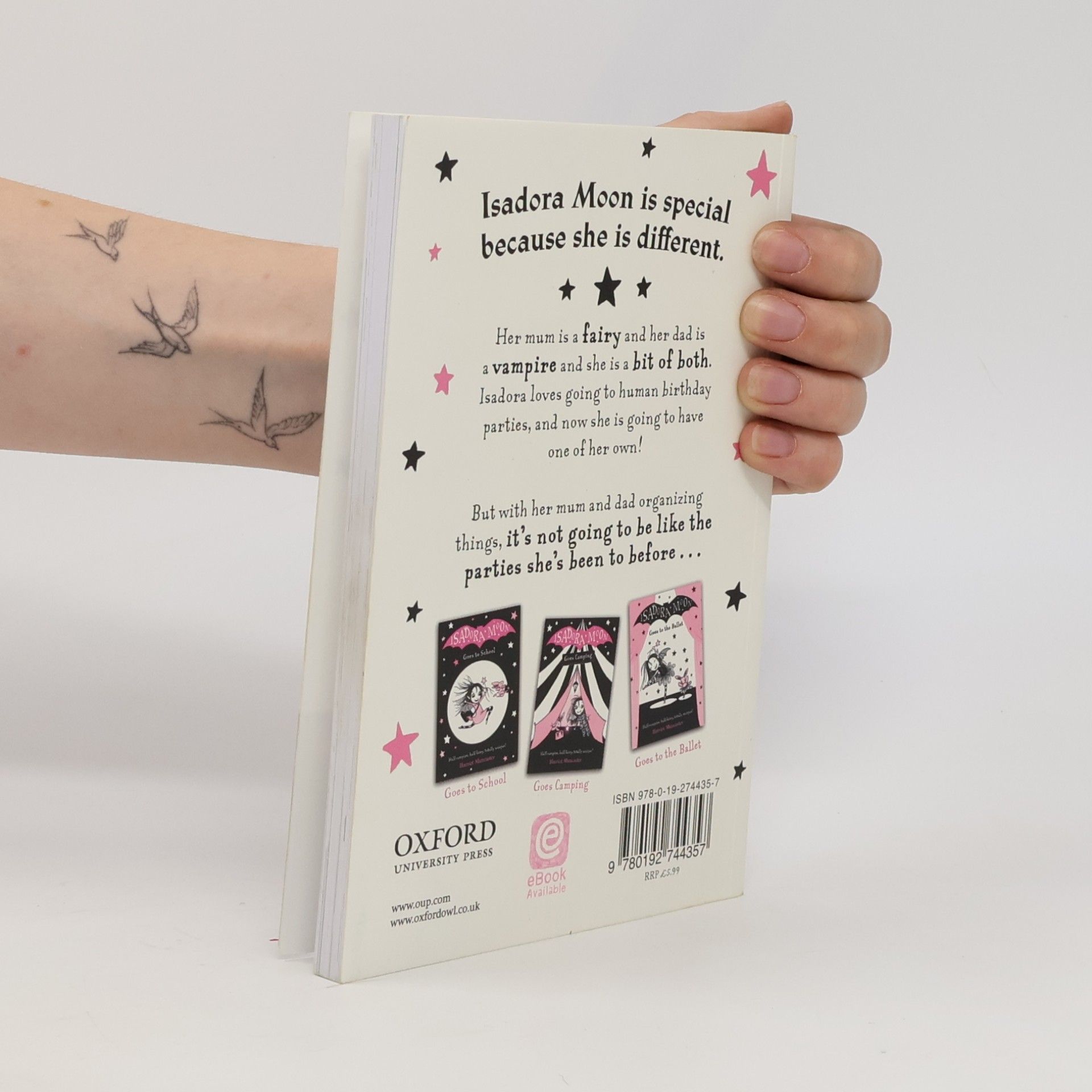 Harriet Muncaster Isadora Moon has a birthday