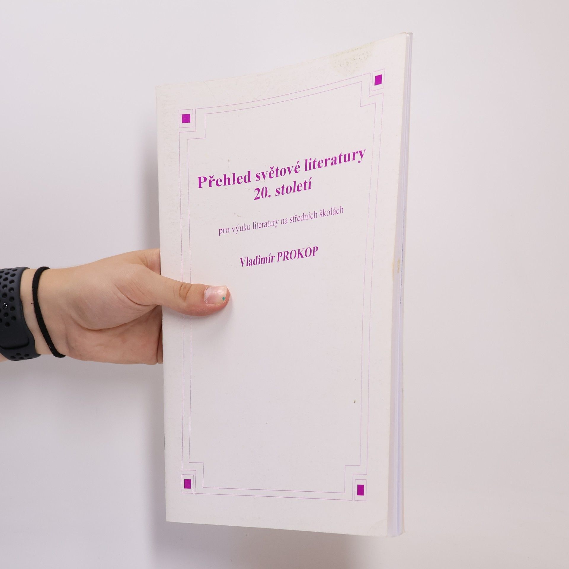 Vladimír Prokop Přehled světové literatury 20. století