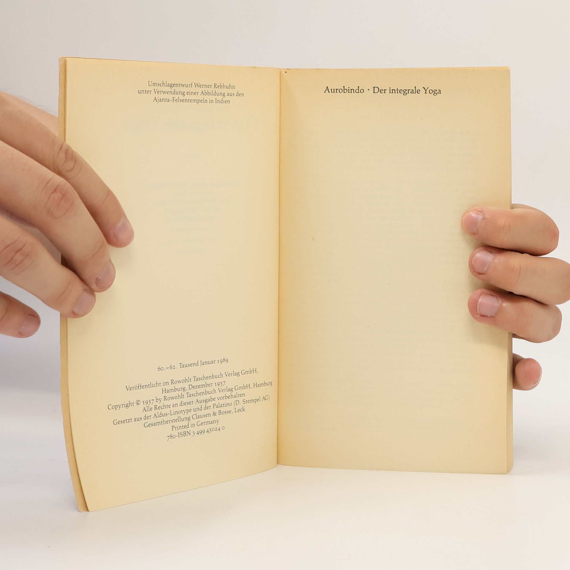 Aurobindo Ghose Der integrale Yoga