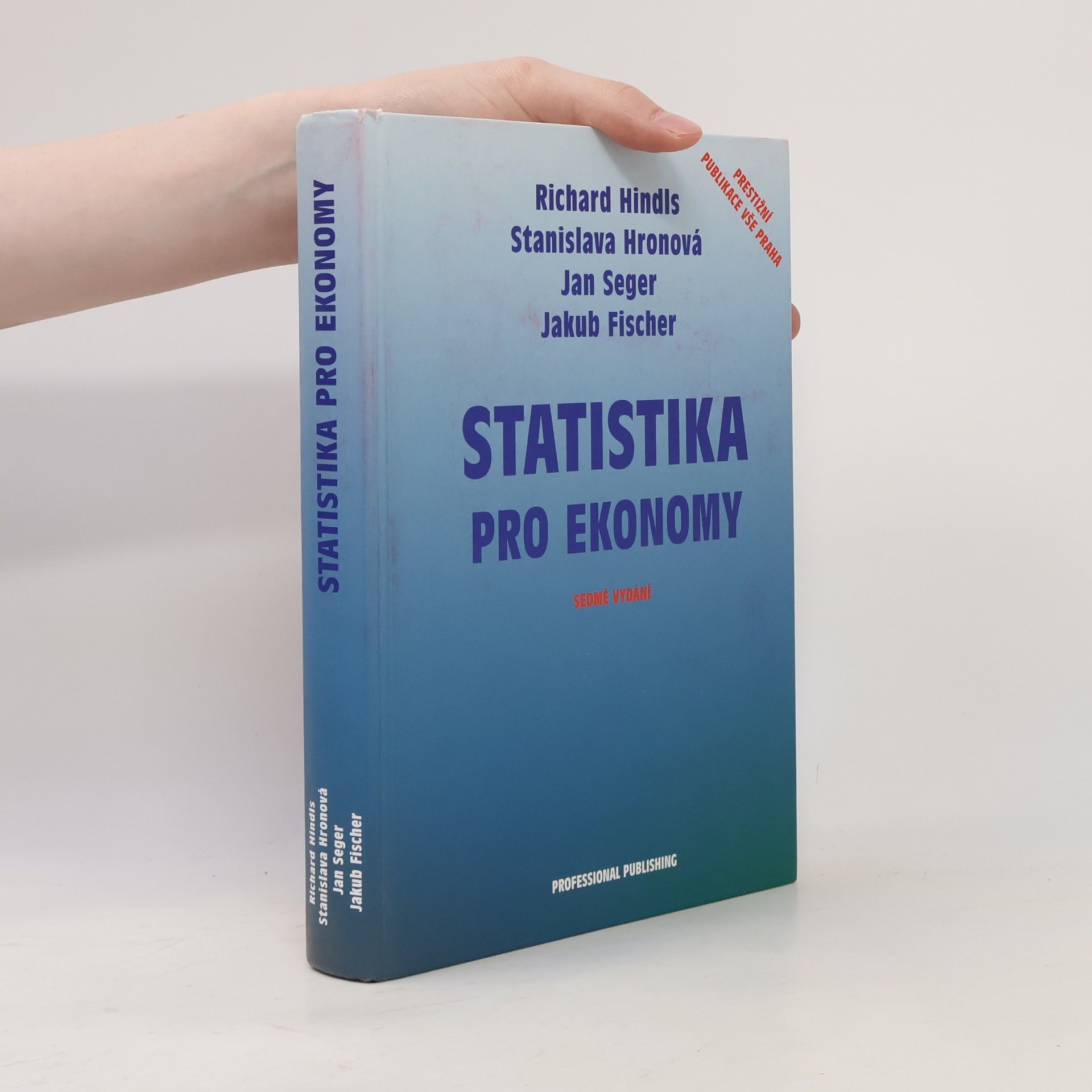 Richard Hindls Statistika pro ekonomy