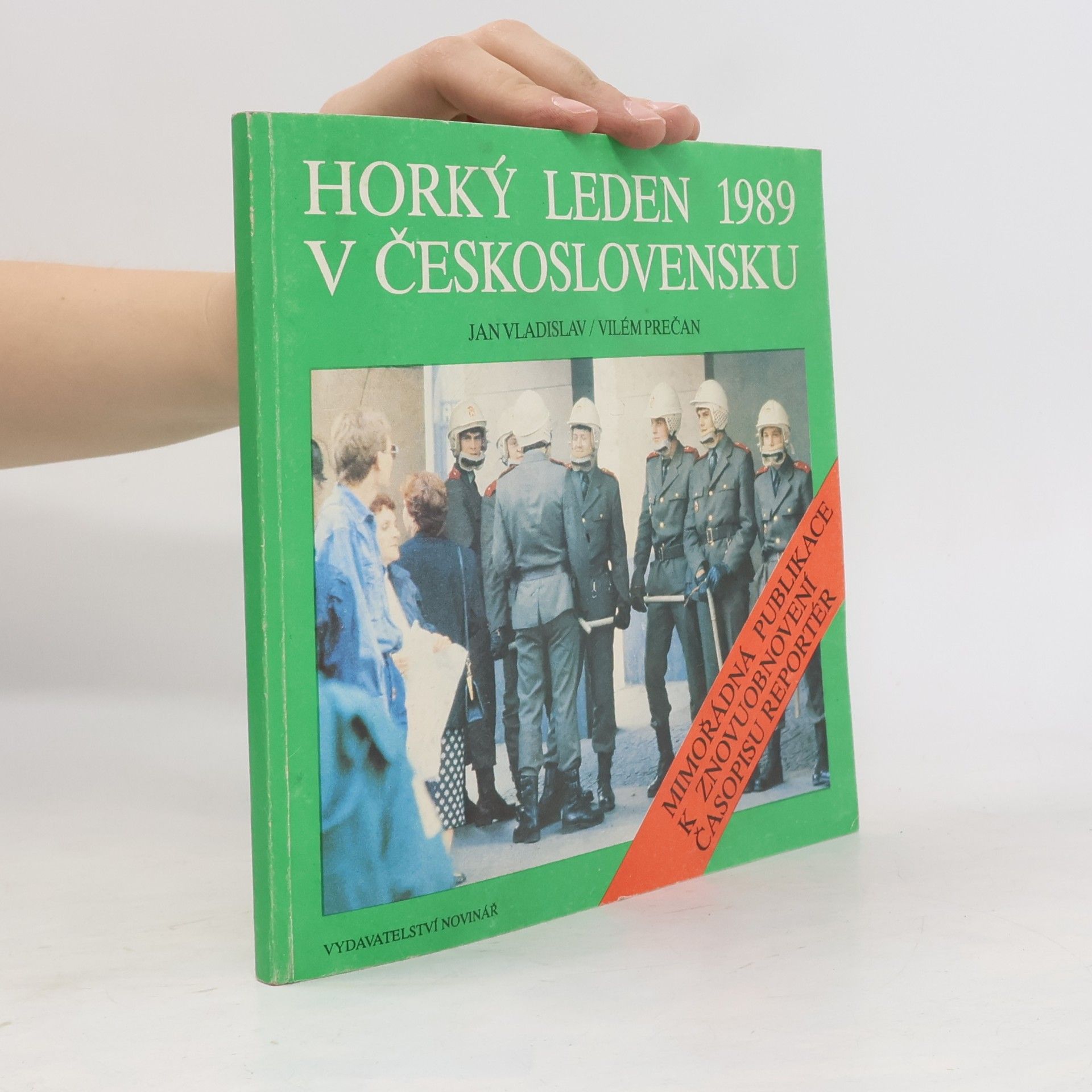 Vilém Prečan Horký leden 1989 v Československu