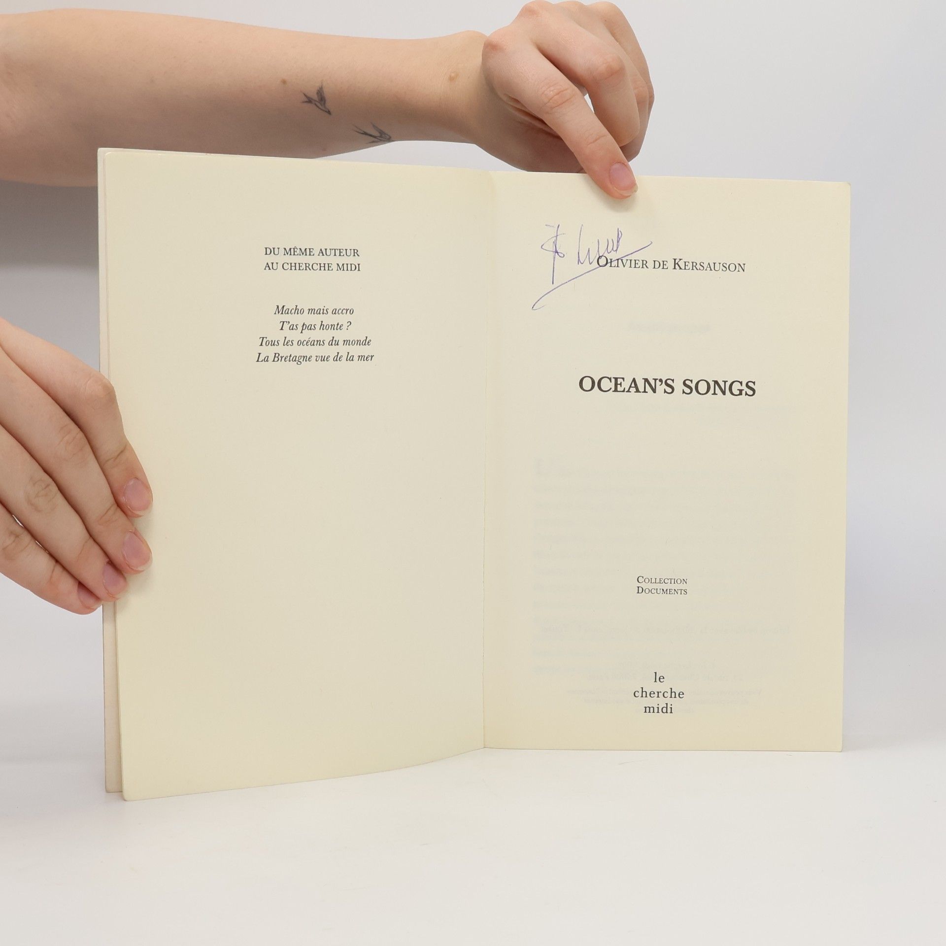Olivier De Kersauson Ocean's Songs