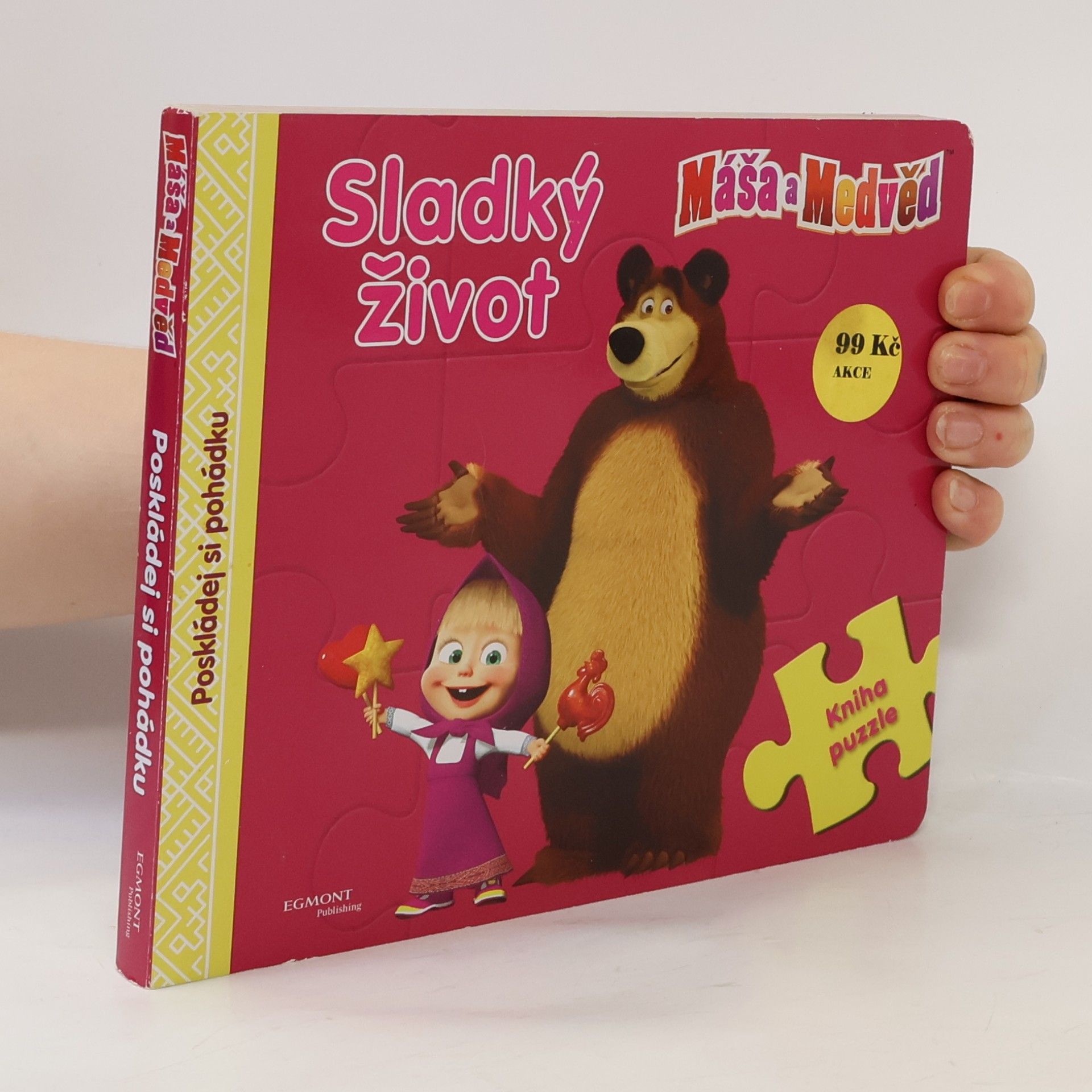Il‘ja Trusov Máša a medvěd. Sladký život. Kniha puzzle