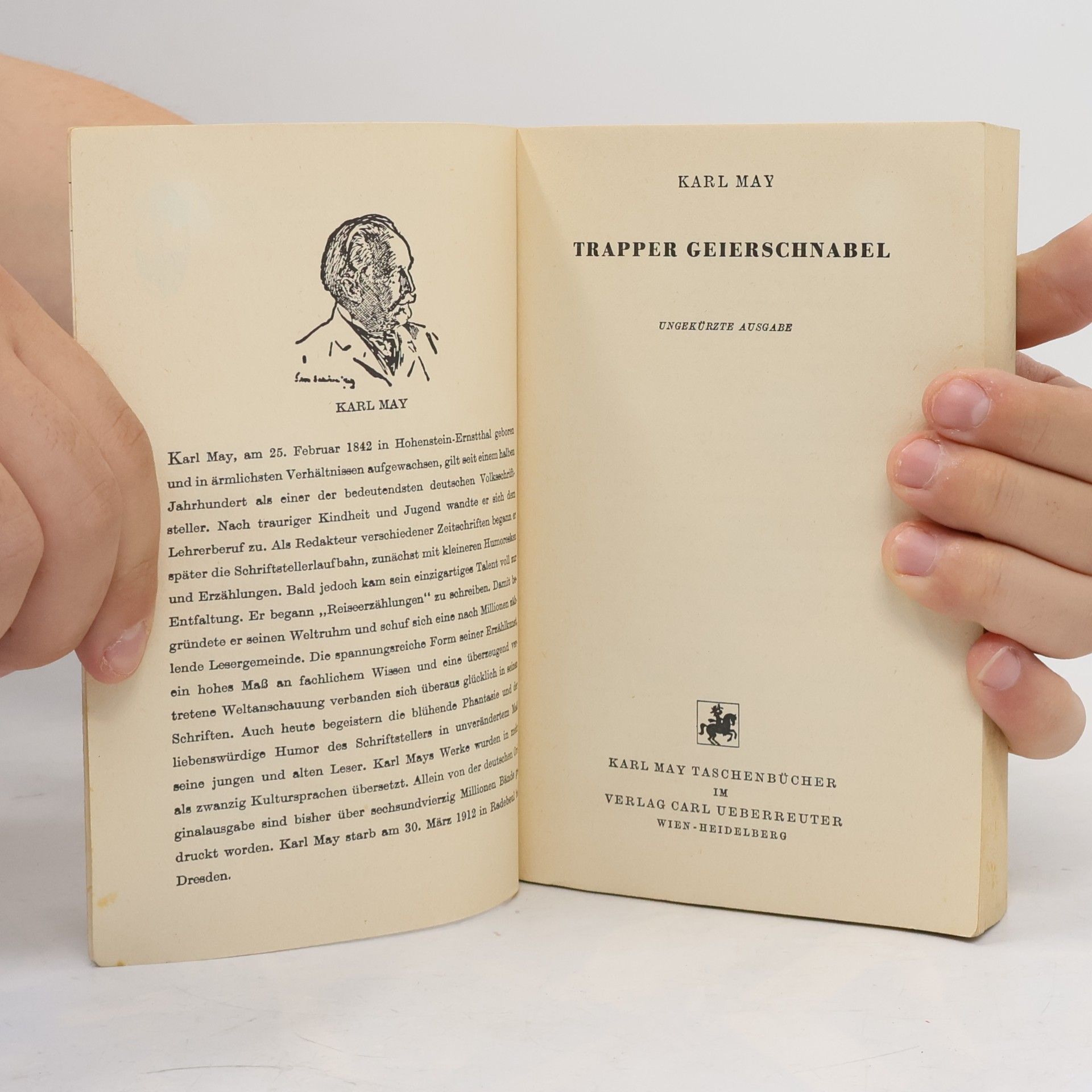 Karl May Trapper Geierschnabel