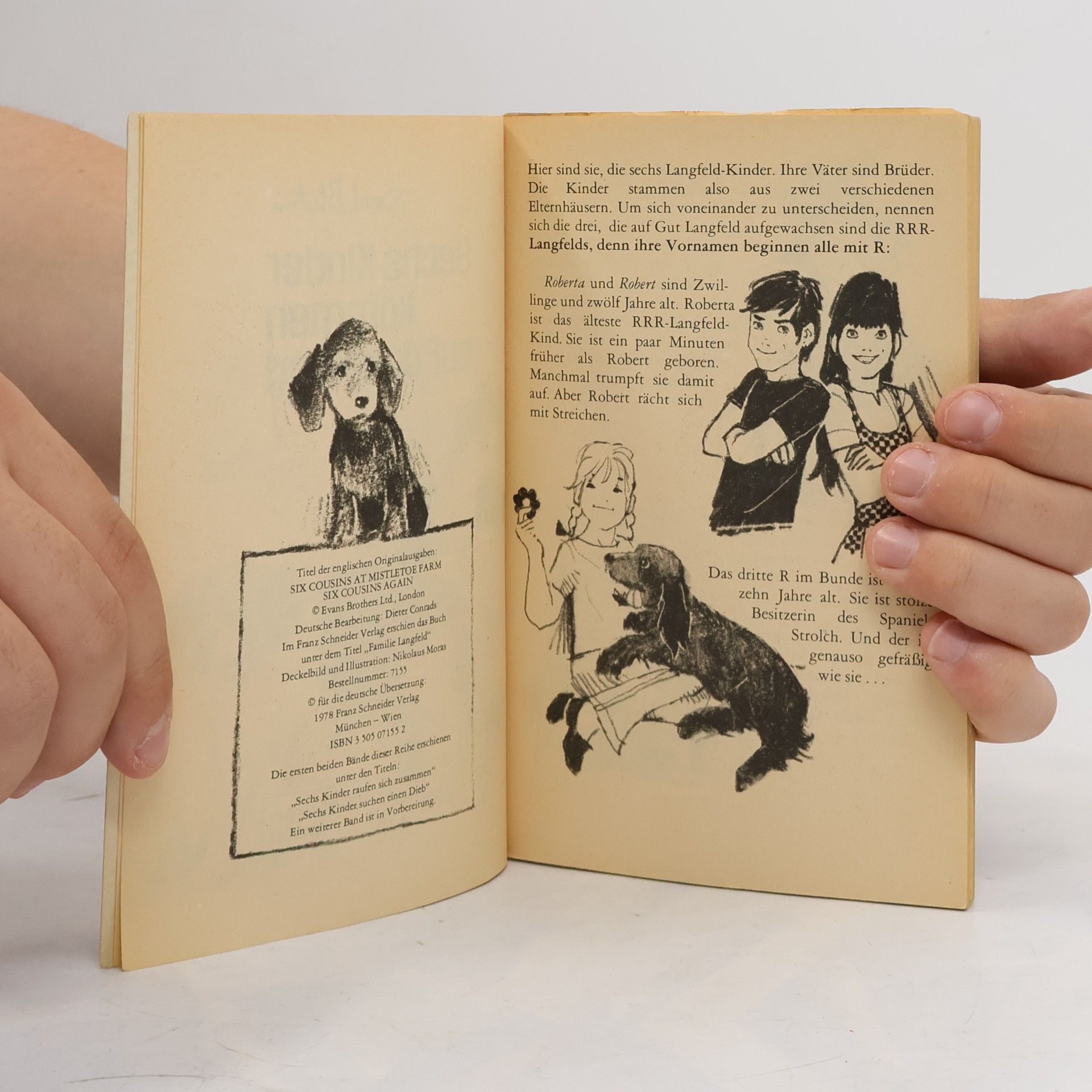 Enid Blyton Sechs Kinder kommen auf den Hund