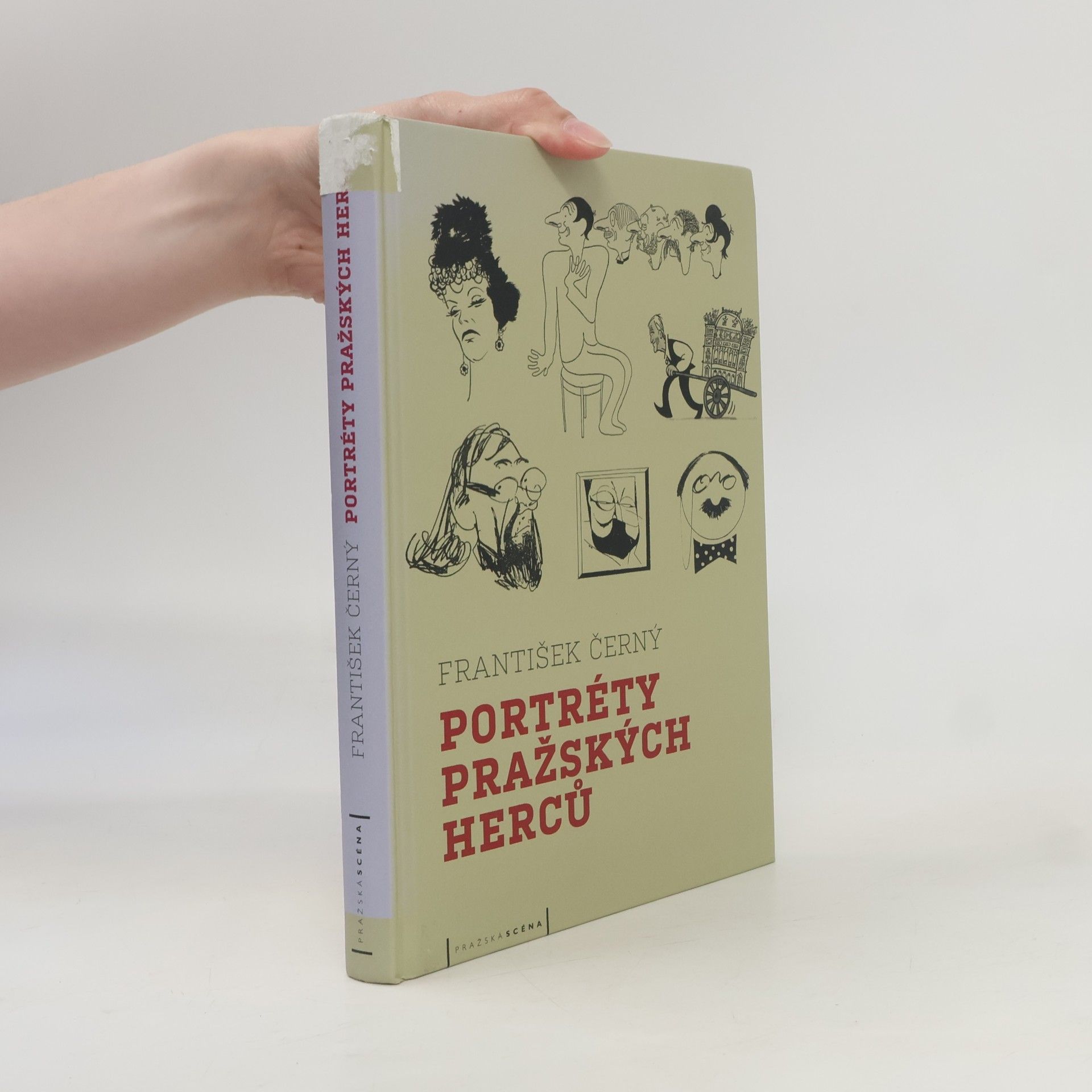 František Černý Portréty pražských herců