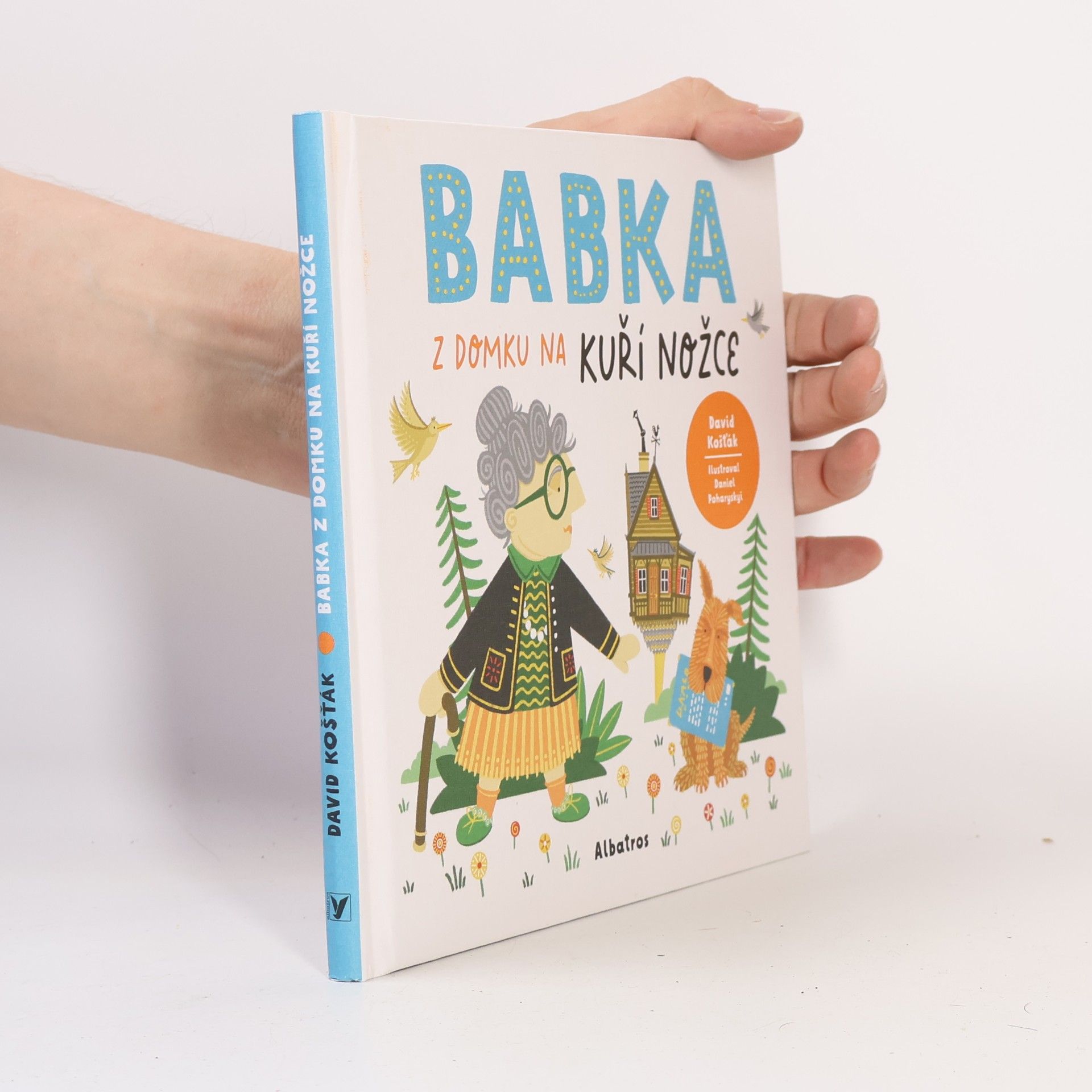 Babka z domku na kuří nožce