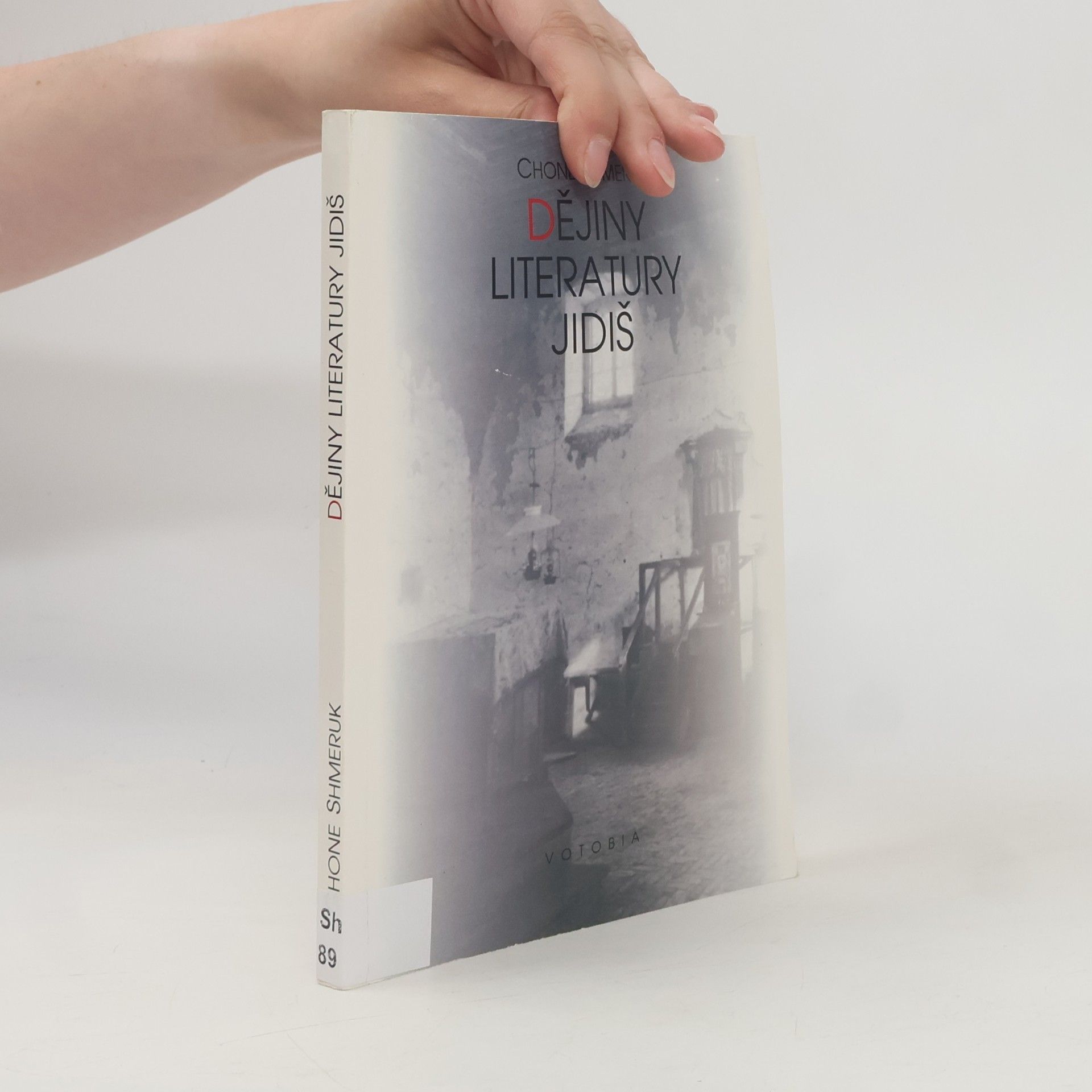 Chone Shmeruk Dějiny literatury jidiš