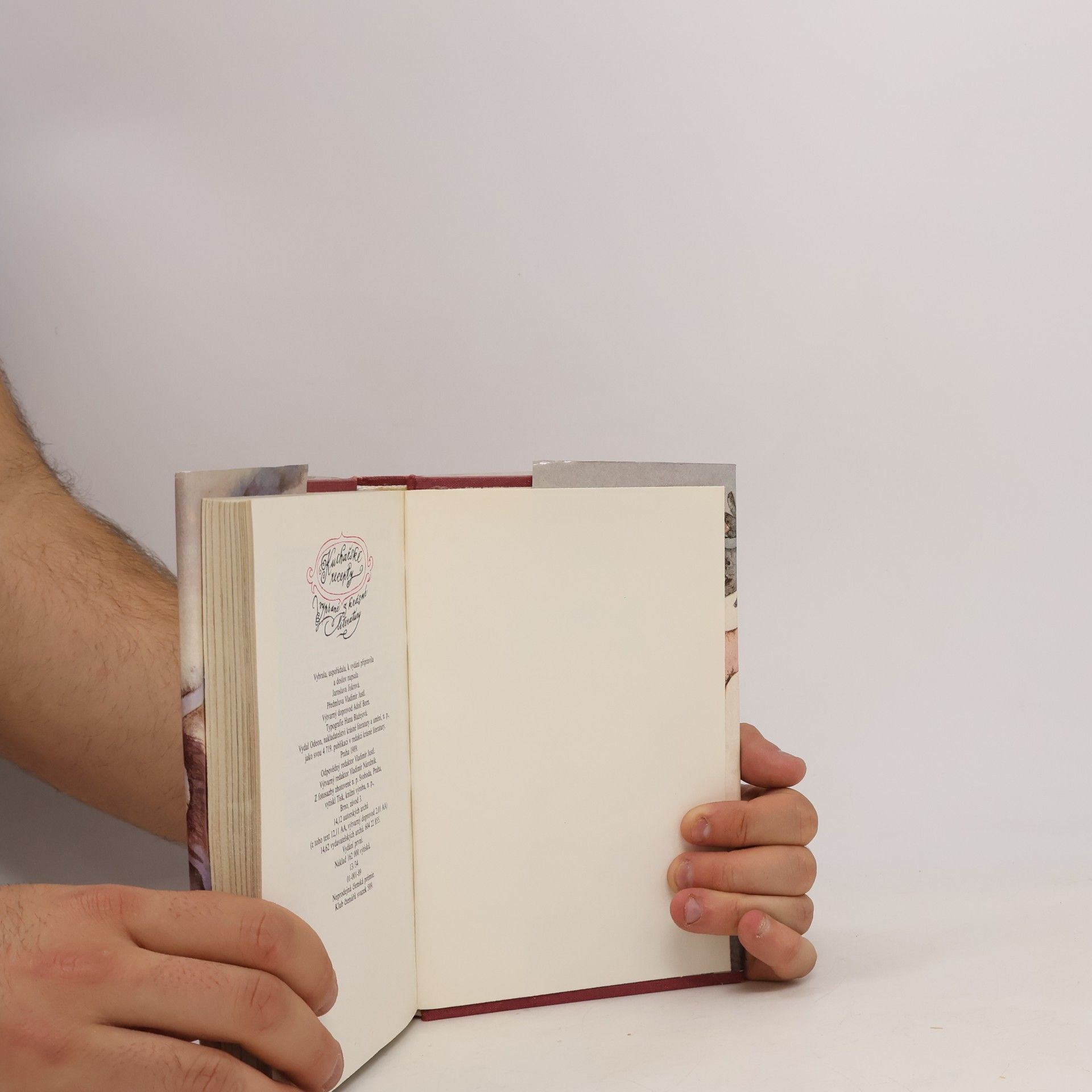 Jaroslava Jiskrová Kuchařské recepty vypsané z krásné literatury