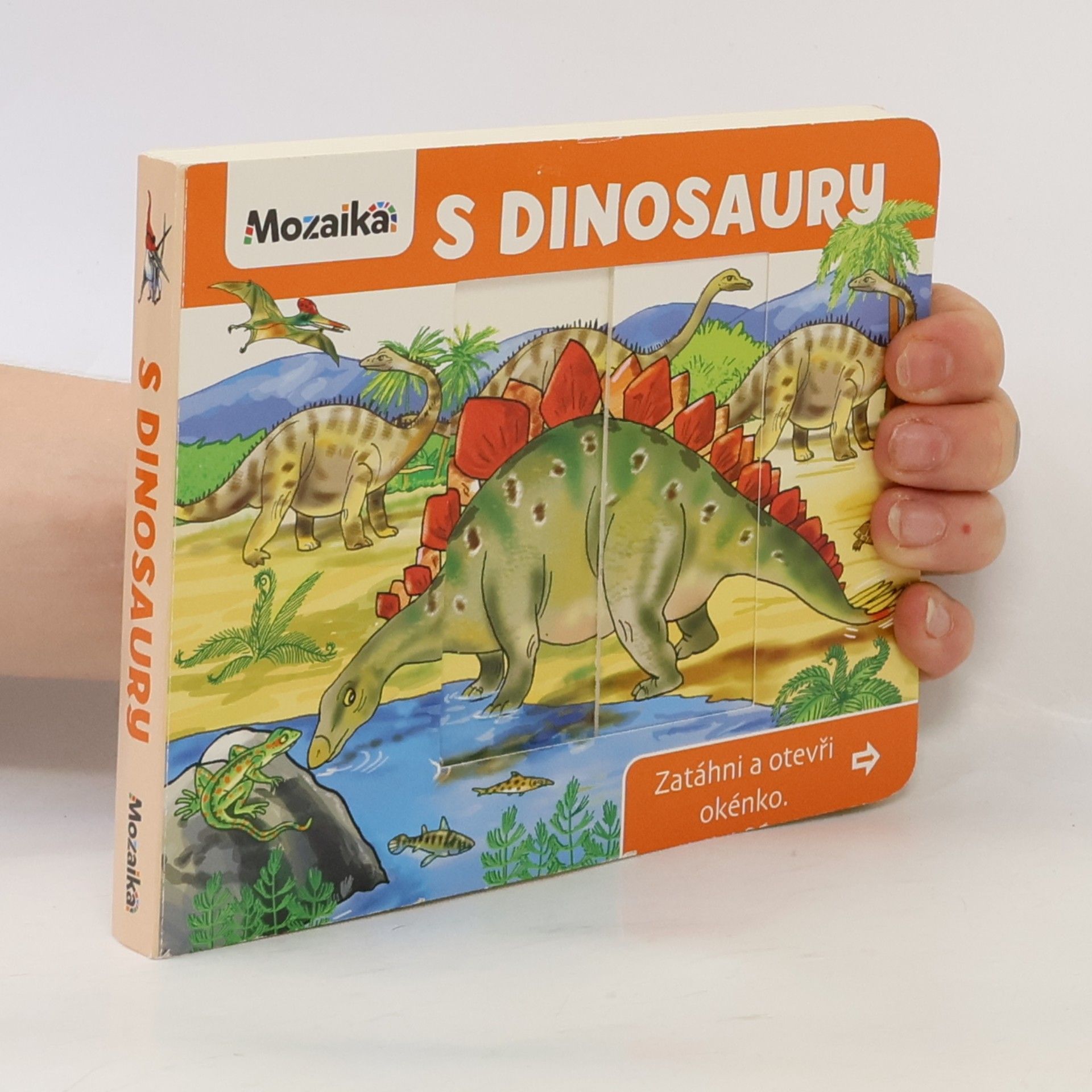 Antonín Šplíchal S dinosaury : zatáhni a otevři okénko