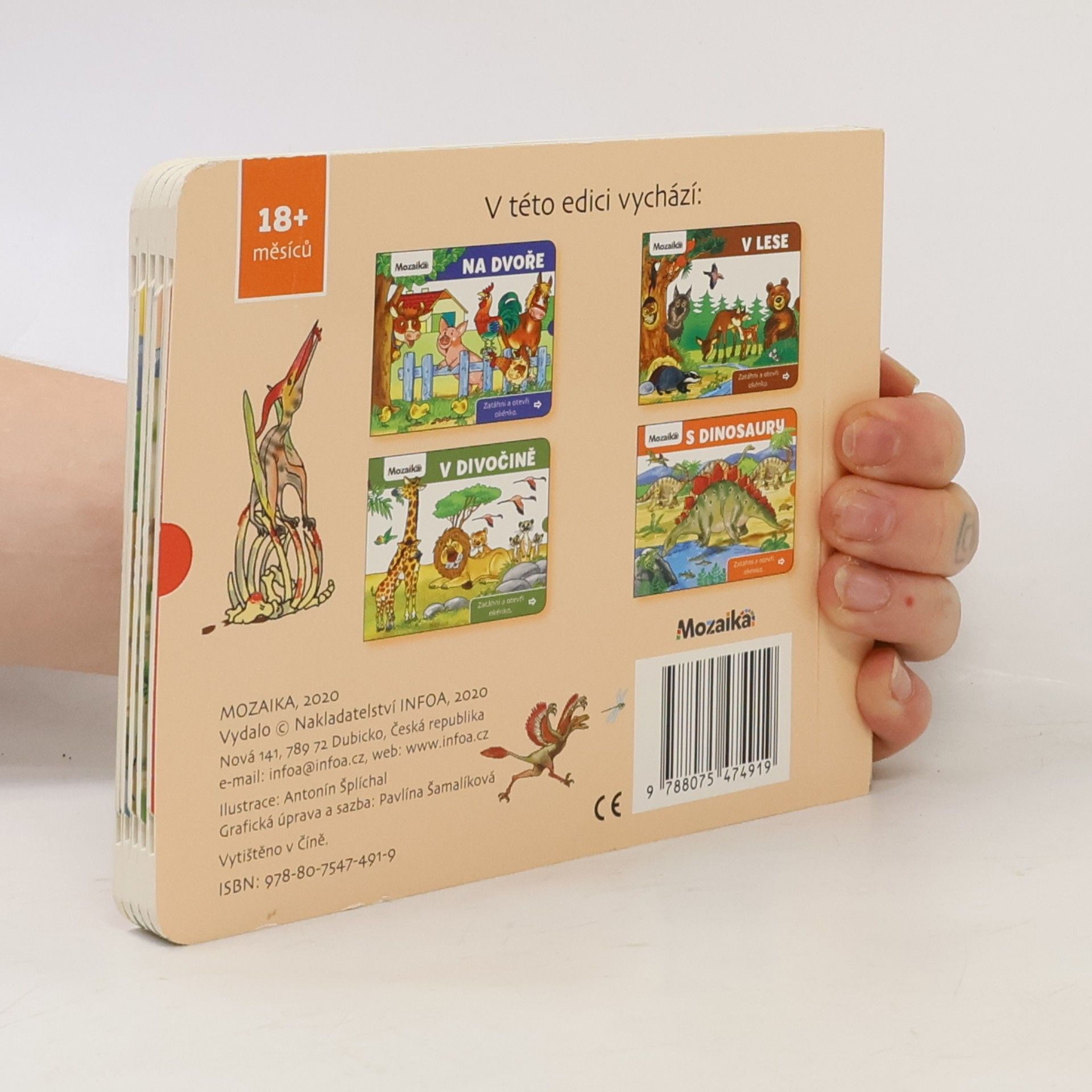 Antonín Šplíchal S dinosaury : zatáhni a otevři okénko