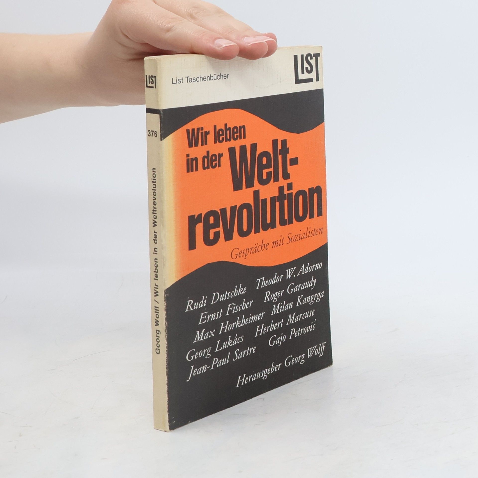 Georg Wolff Wir leben in der Weltrevolution