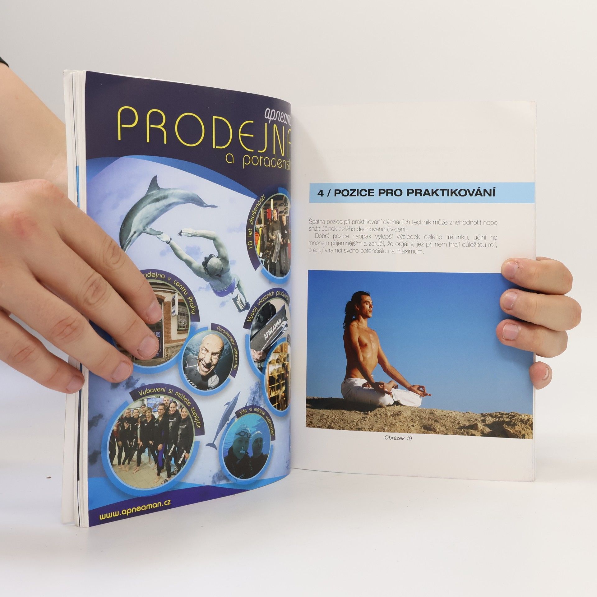 Federico Mana Dechové techniky pro freediving
