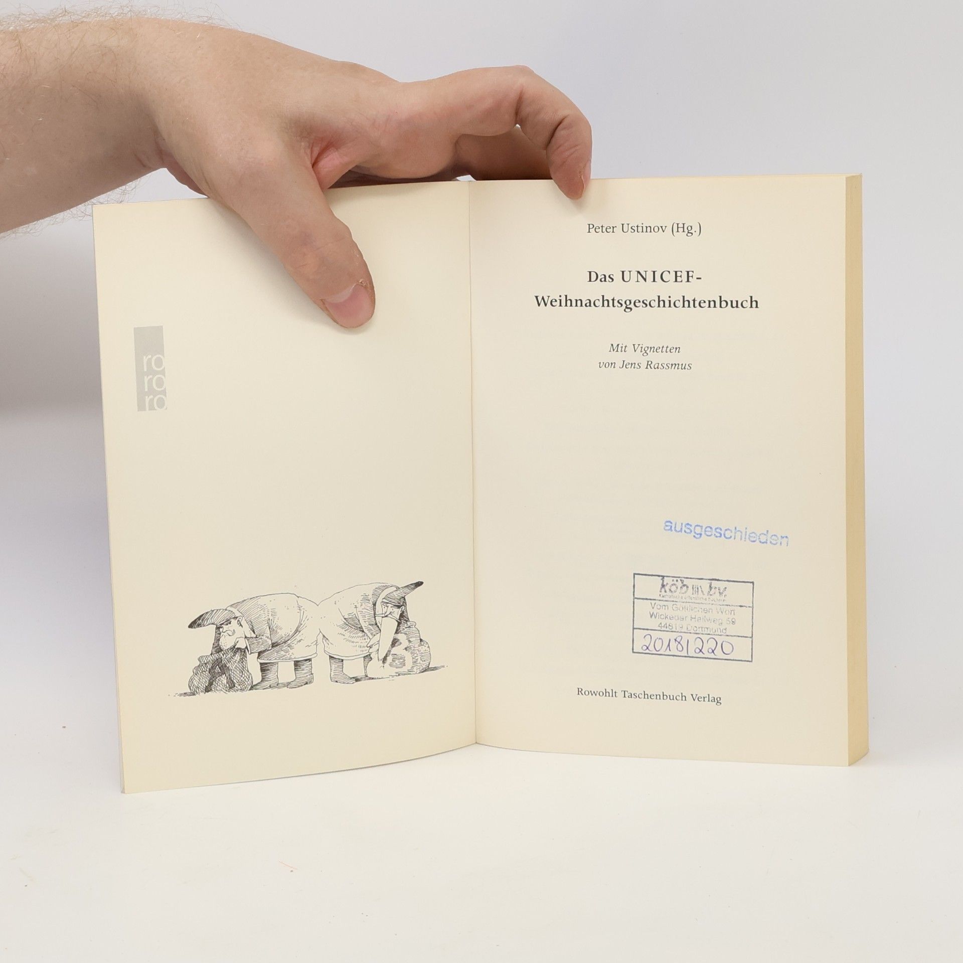 Peter Ustinov Das UNICEF-Weihnachtsgeschichtenbuch