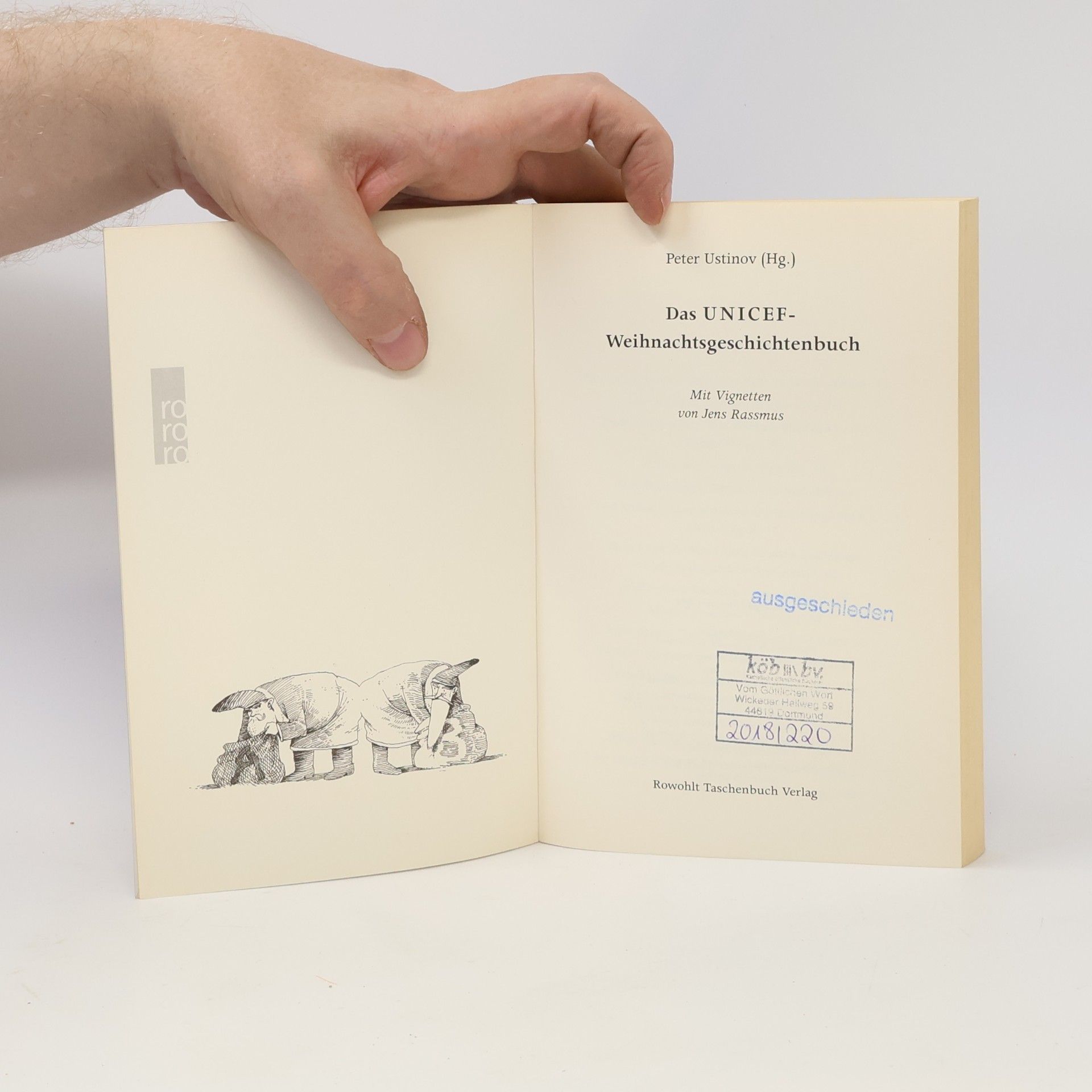 Peter Ustinov Das UNICEF-Weihnachtsgeschichtenbuch