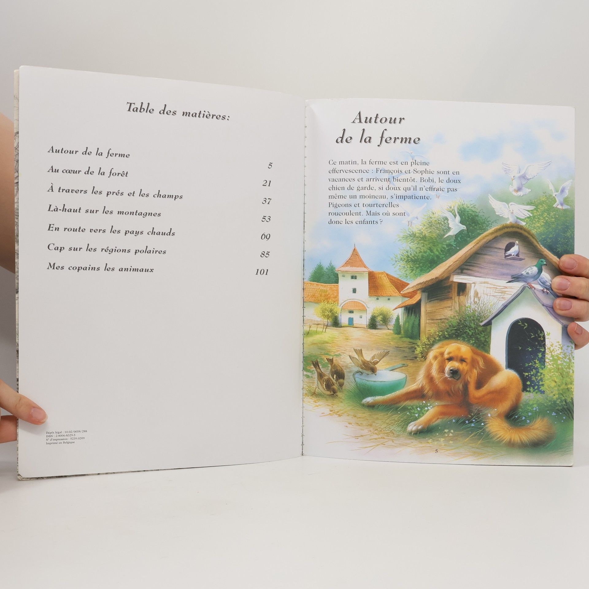 Pascale Védère d'Auria Animaux, mes amis