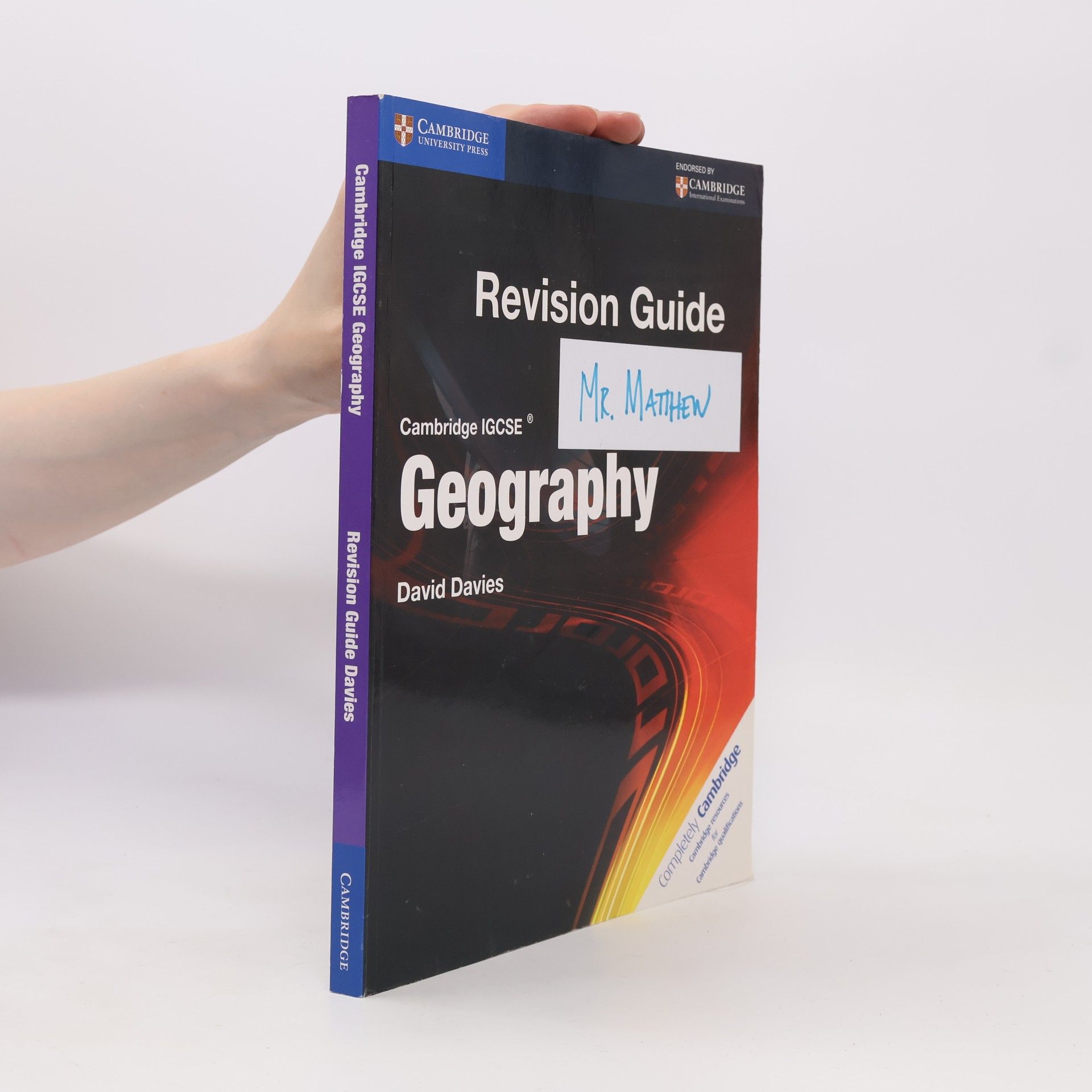 David Davies Cambridge IGCSE Geography Revision Guide Student's Book