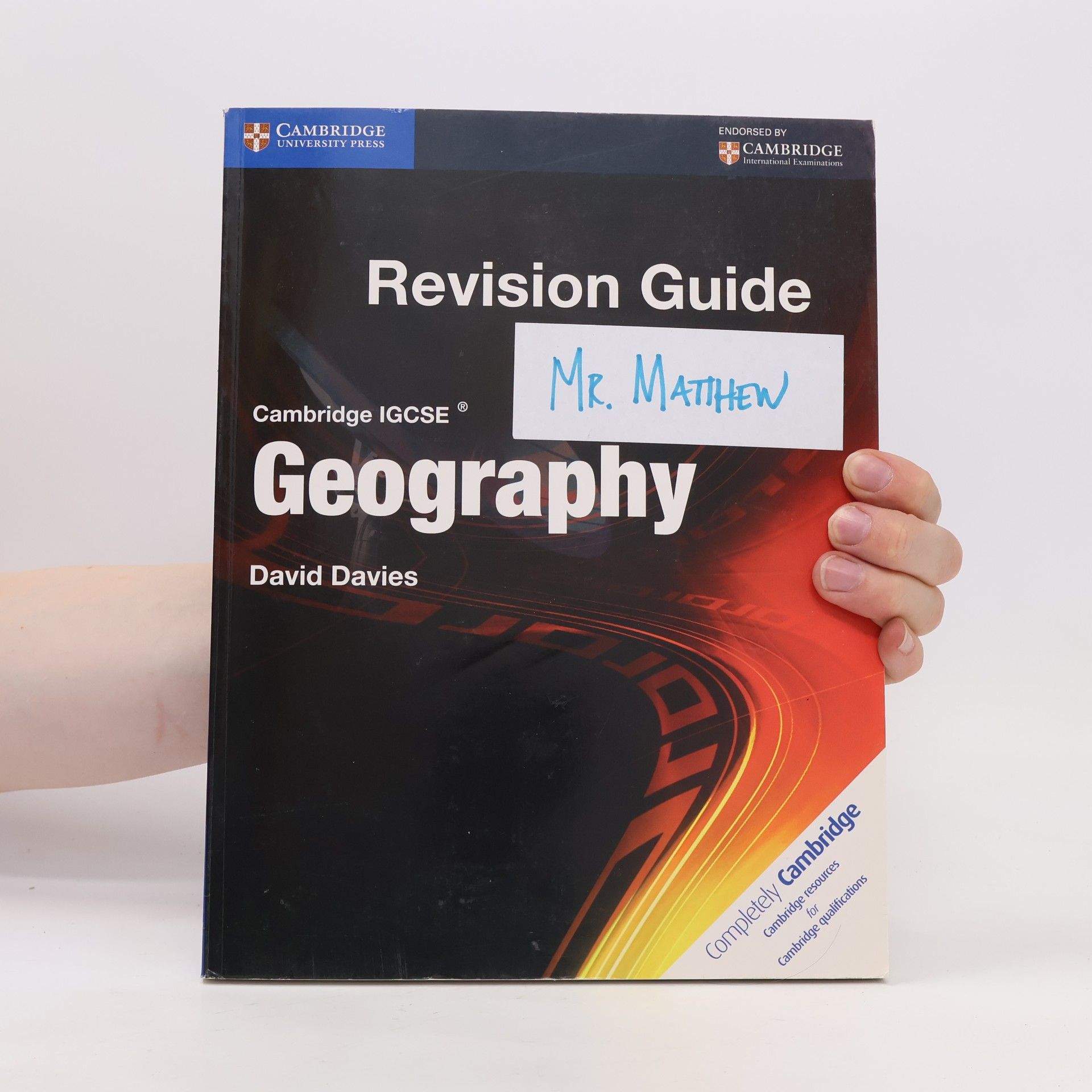 David Davies Cambridge IGCSE Geography Revision Guide Student's Book