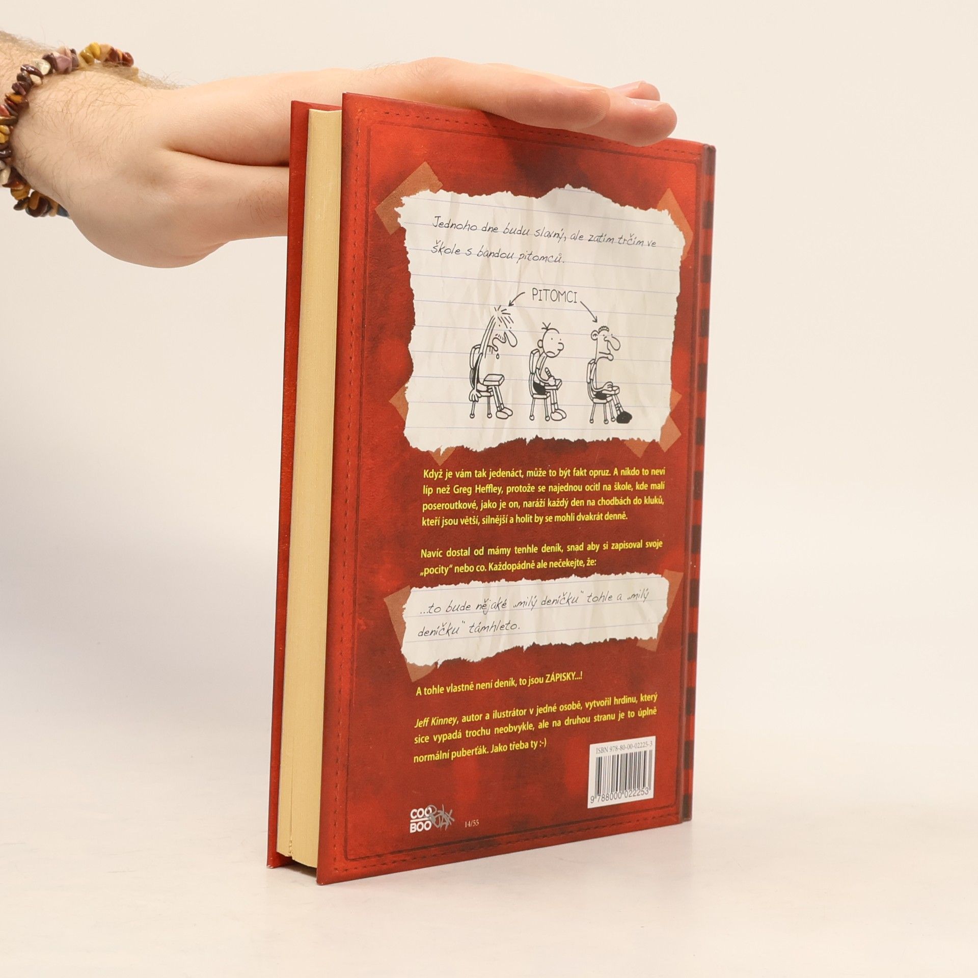 Jeff Kinney Deník malého poseroutky 1
