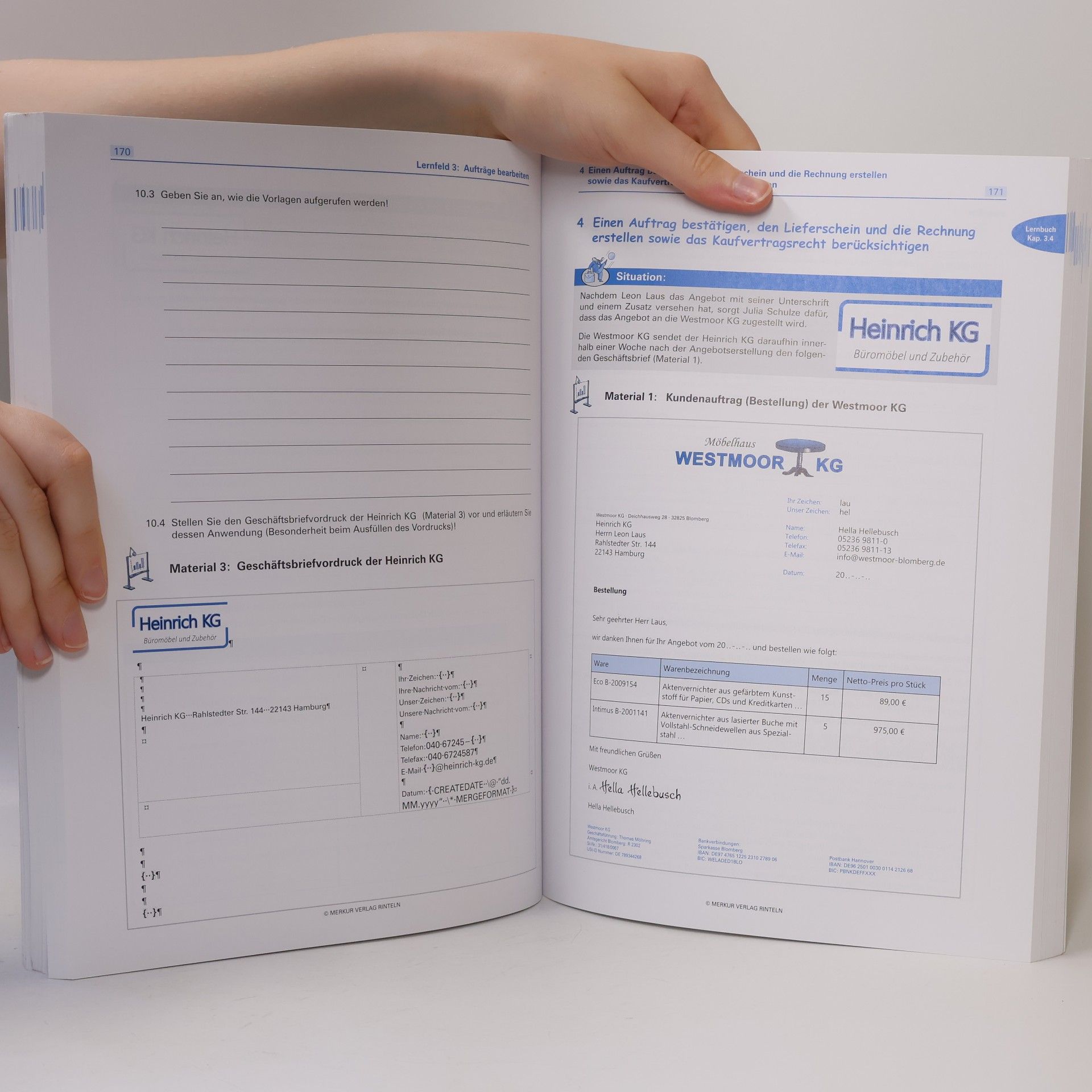 Dieter Benen Lernsituationen Büromanagement