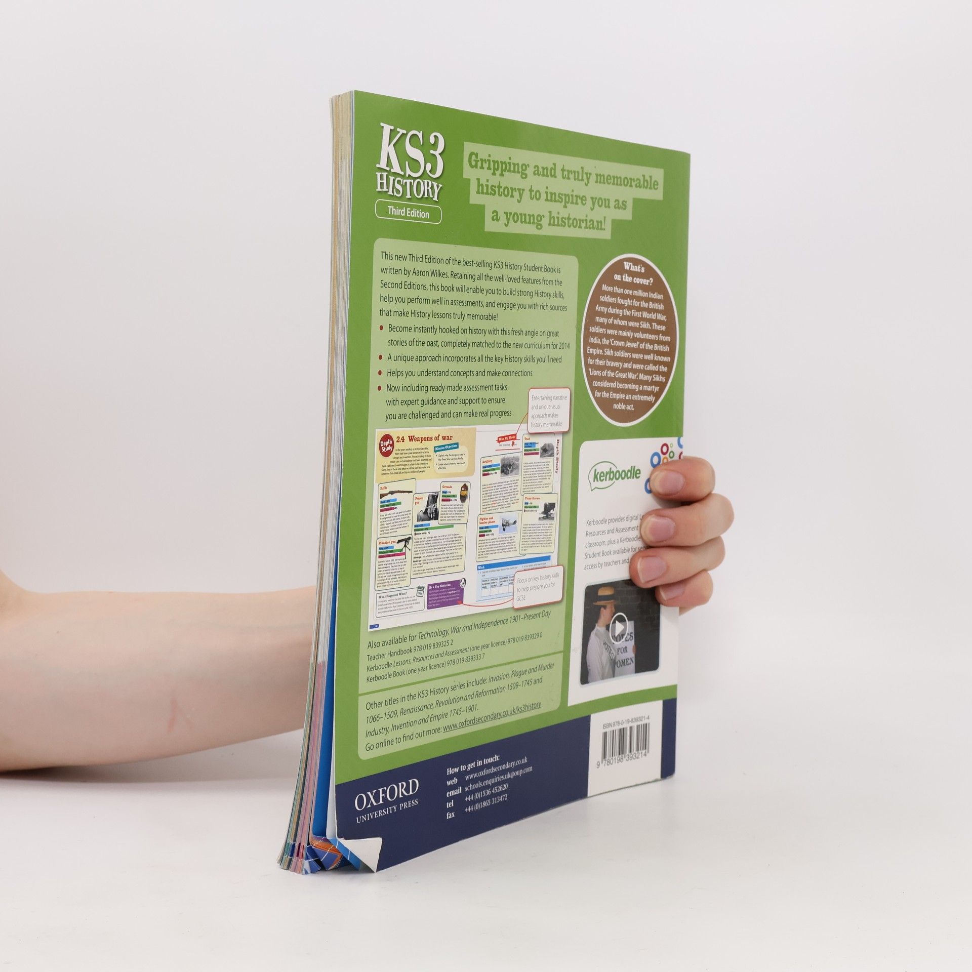 Aaron Wilkes Key Stage 3 History by Aaron Wilkes: Technology, War and Independence 1901-Present Day Student Book