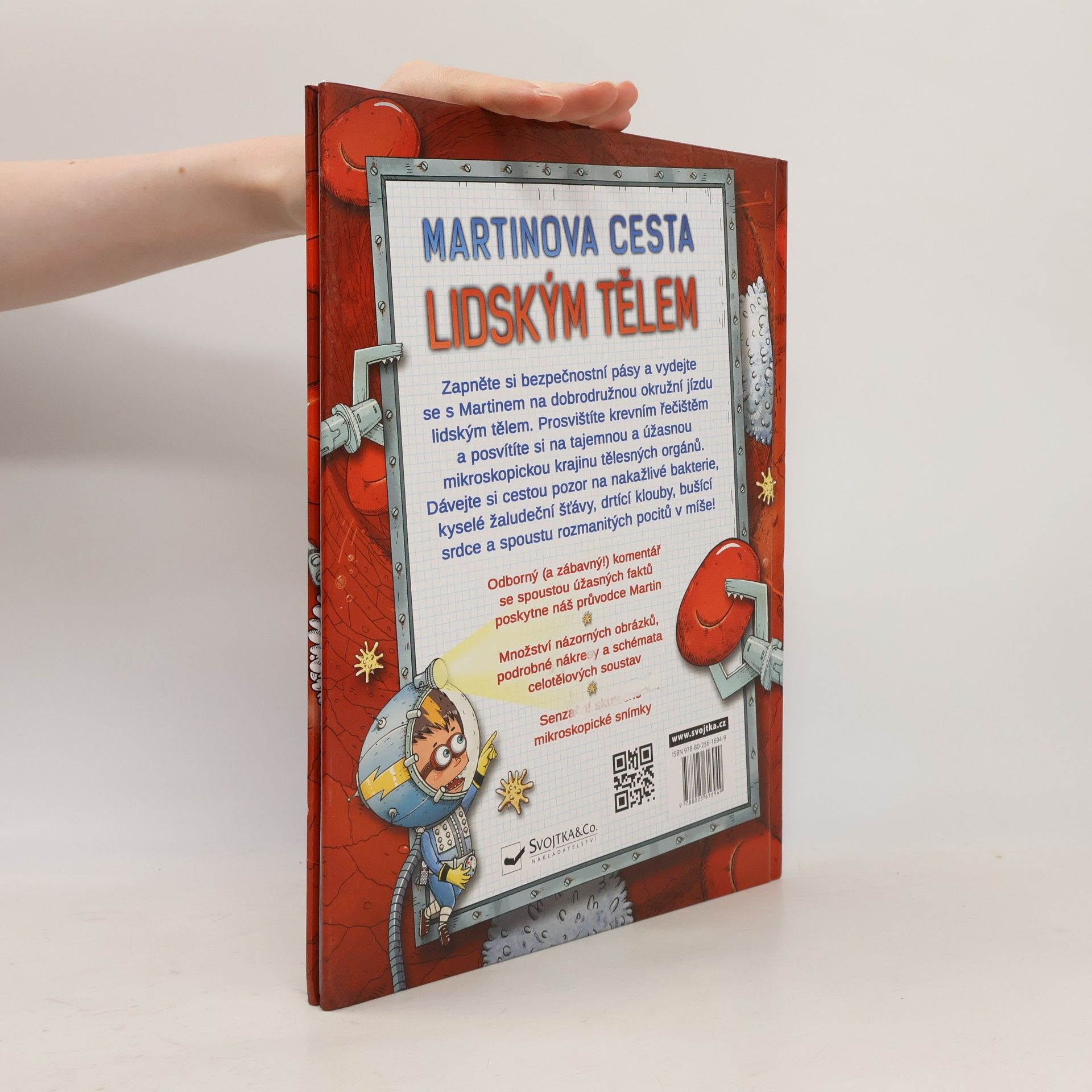 Jack Challoner Martinova cesta lidským tělem