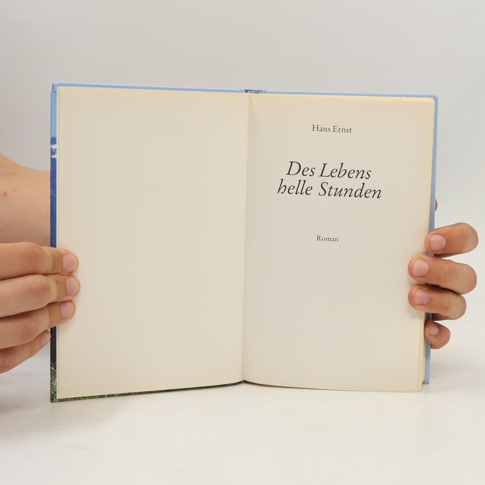 Hans-Ernst Schwiete Des Lebens helle Stunden