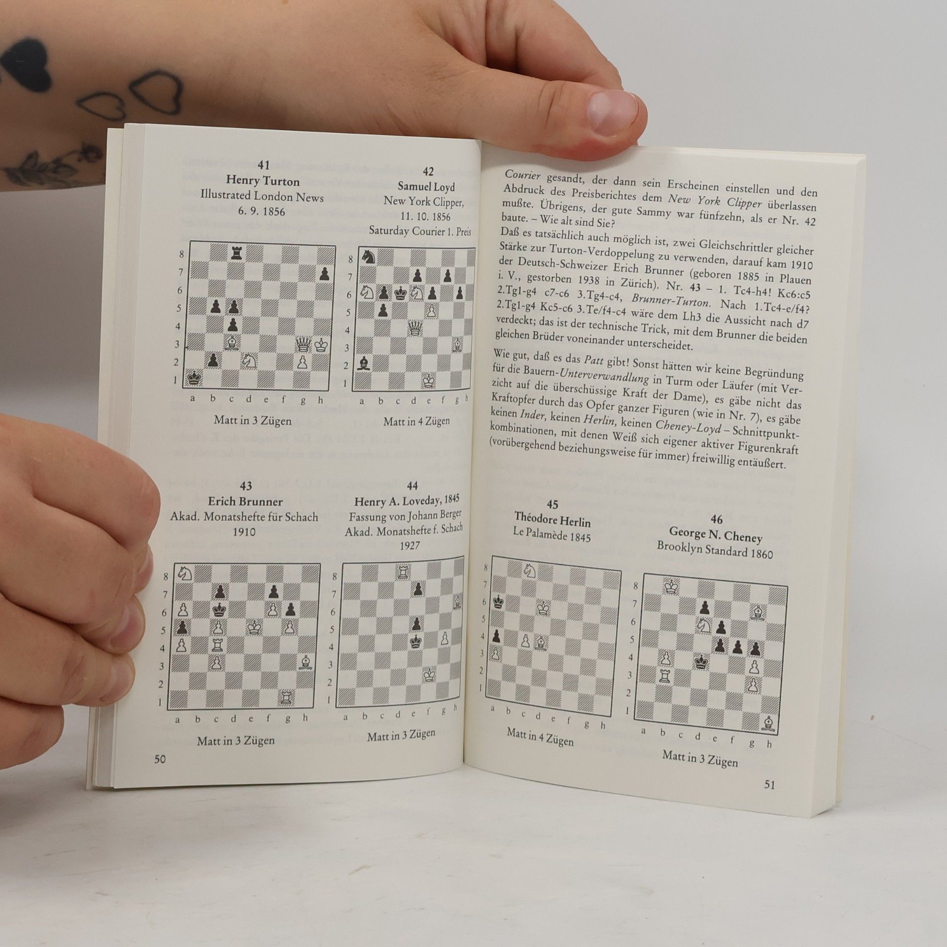 Herbert Grasemann Schach ohne Partner für Könner