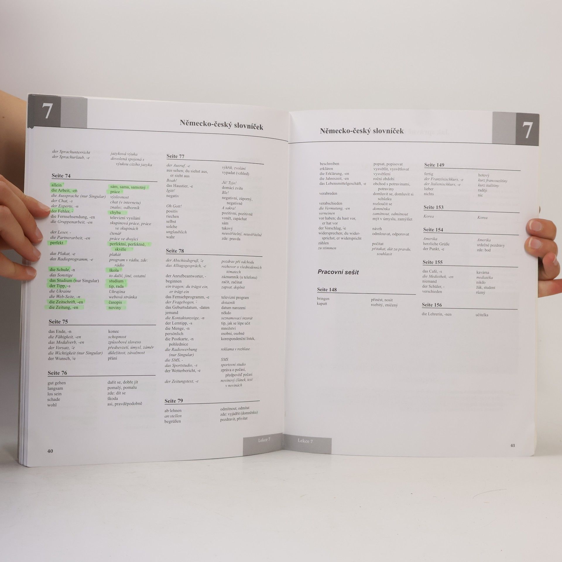 Collectif d'auteurs Schritte international 1. Glossar XXL Deutsch-Tschechisch, Německo-český slovníček