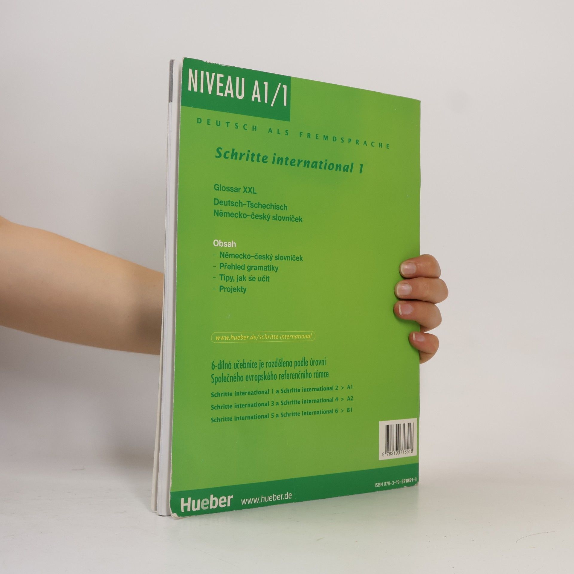 Collectif d'auteurs Schritte international 1. Glossar XXL Deutsch-Tschechisch, Německo-český slovníček