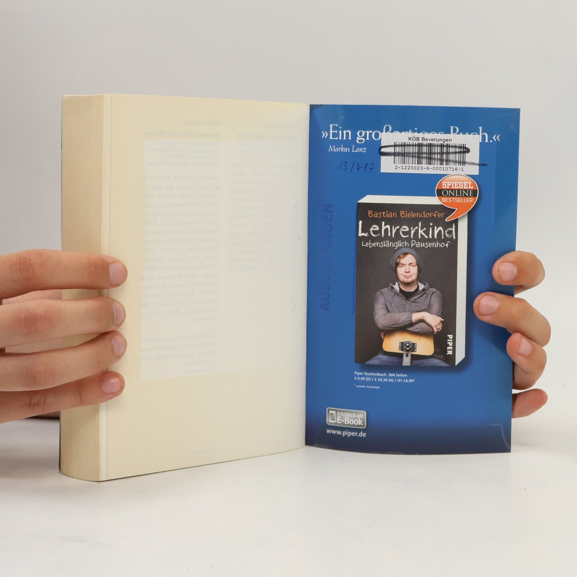 Bastian Bielendorfer Lebenslänglich Klassenfahrt
