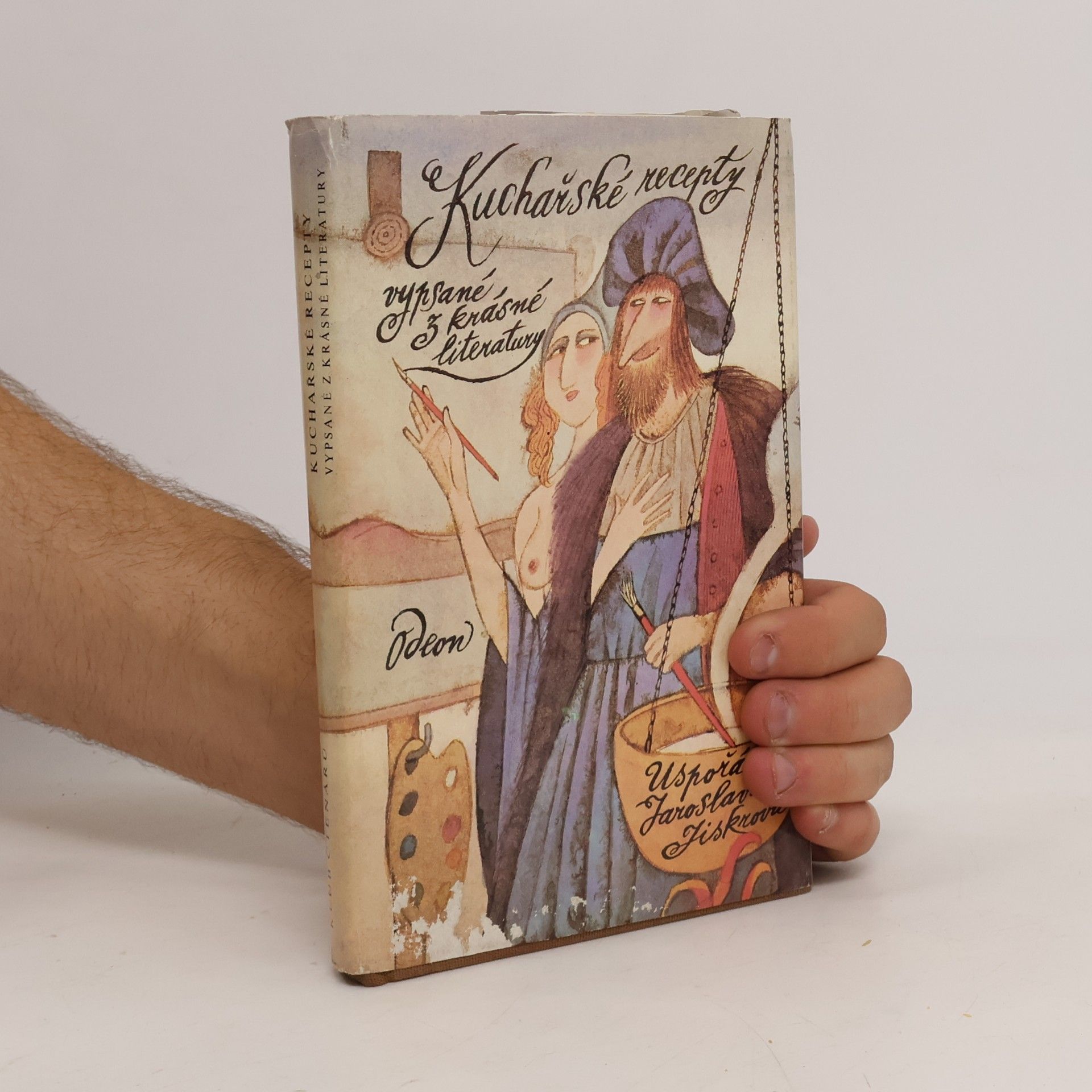 Jaroslava Jiskrová Kuchařské recepty vypsané z krásné literatury