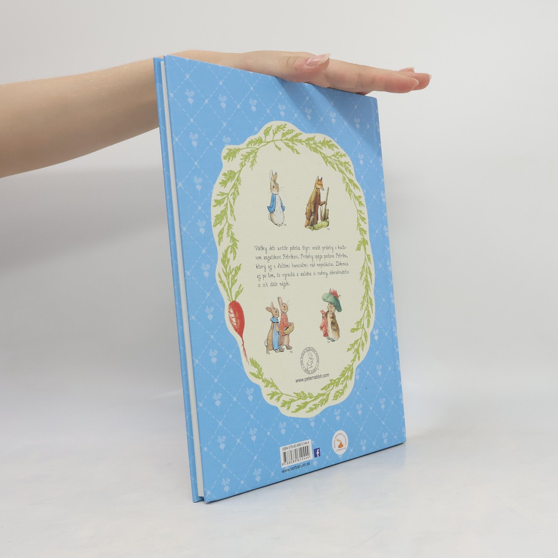 Beatrix Potter Dobrodružstvá zajačika Petríka