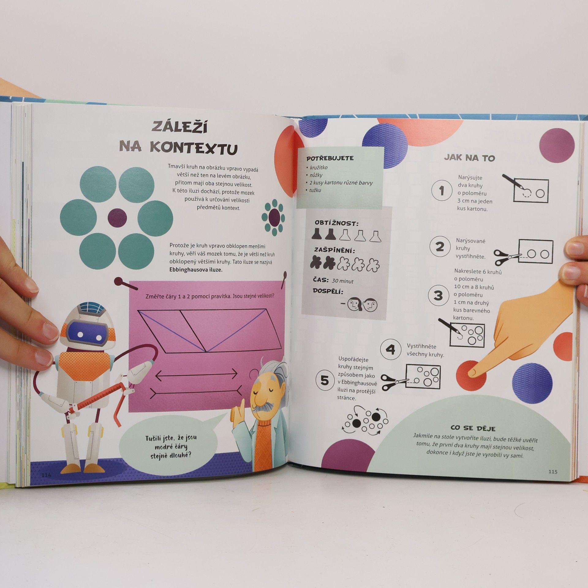 Jana Ohnesorg Zábavné experimenty : chemie, elektřina a magnetismus, optické iluze, světlo a barvy