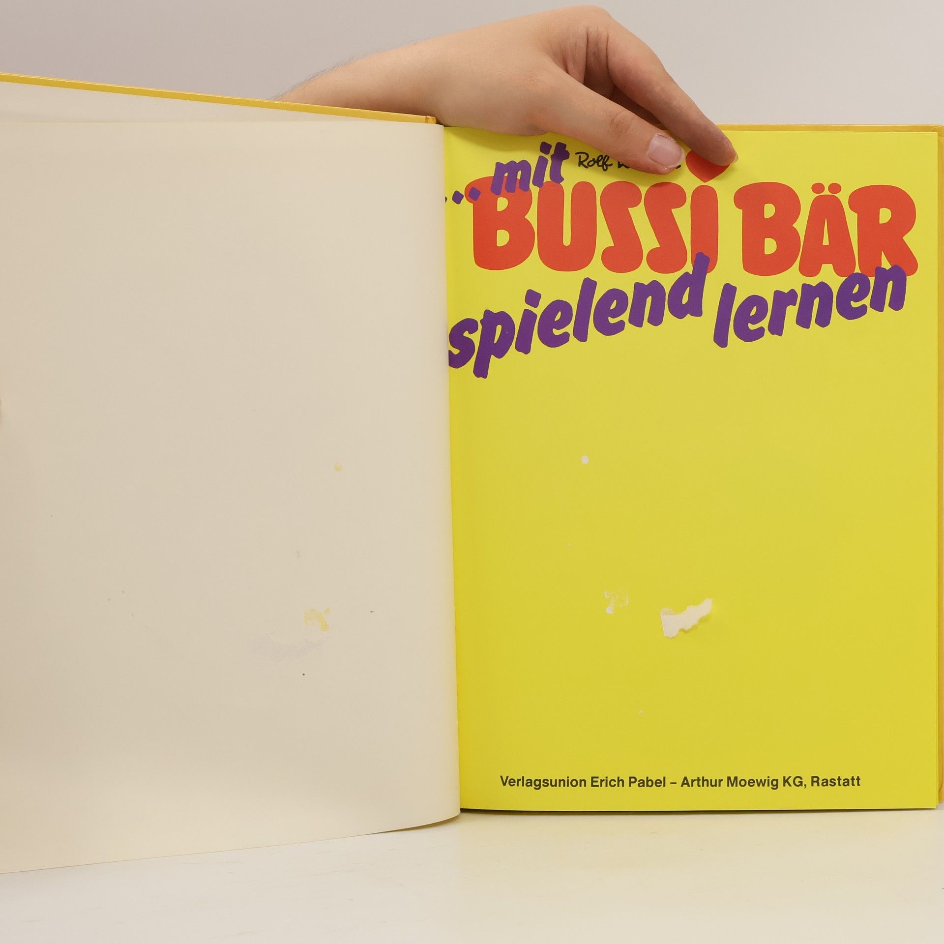 Rolf Kauka ... mit Rolf Kauka's Bussi Bär spielend lernen