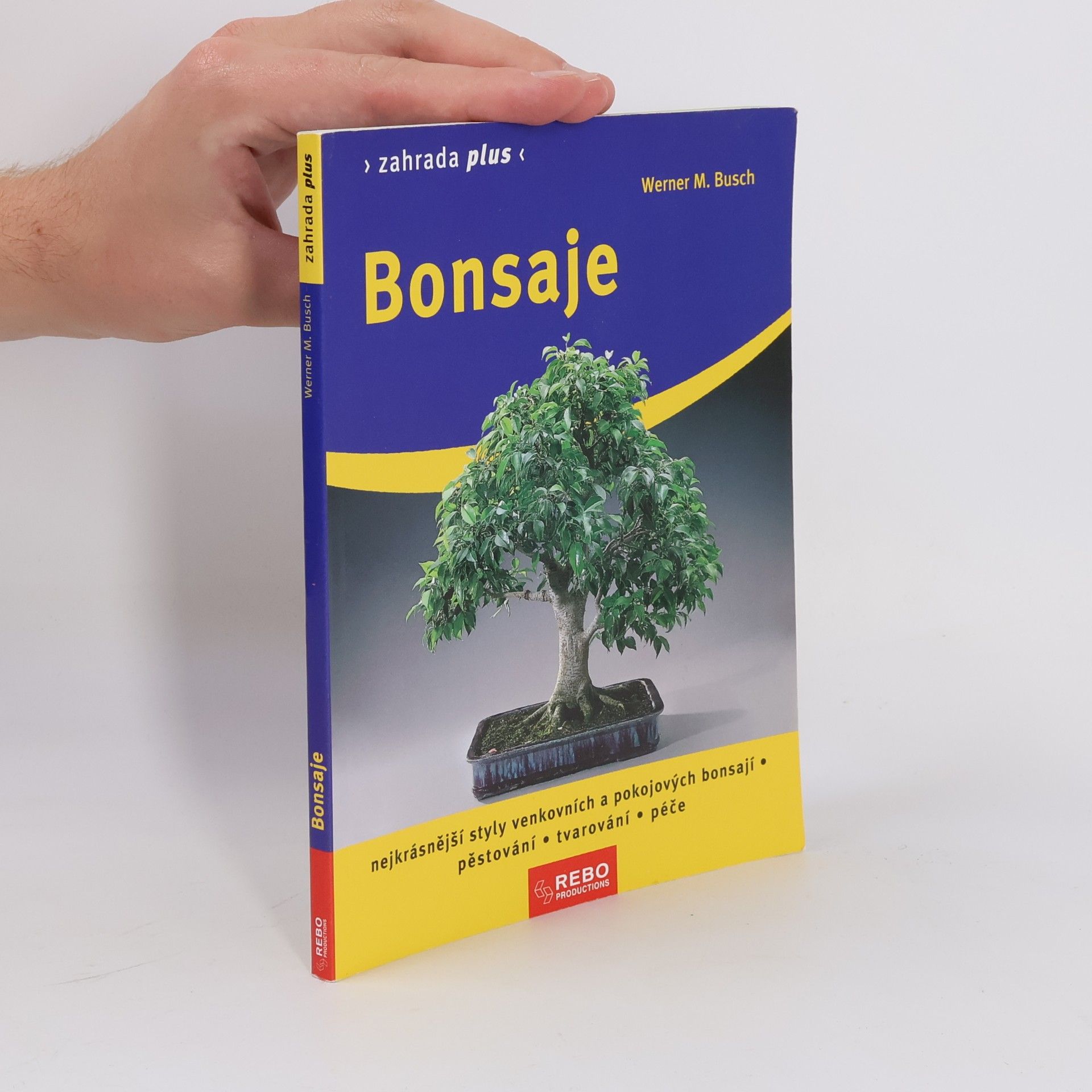 Werner M. Busch Bonsaje: Nejkrásnější styly venkovních a pokojových bonsají : pěstování, tvarování, péče