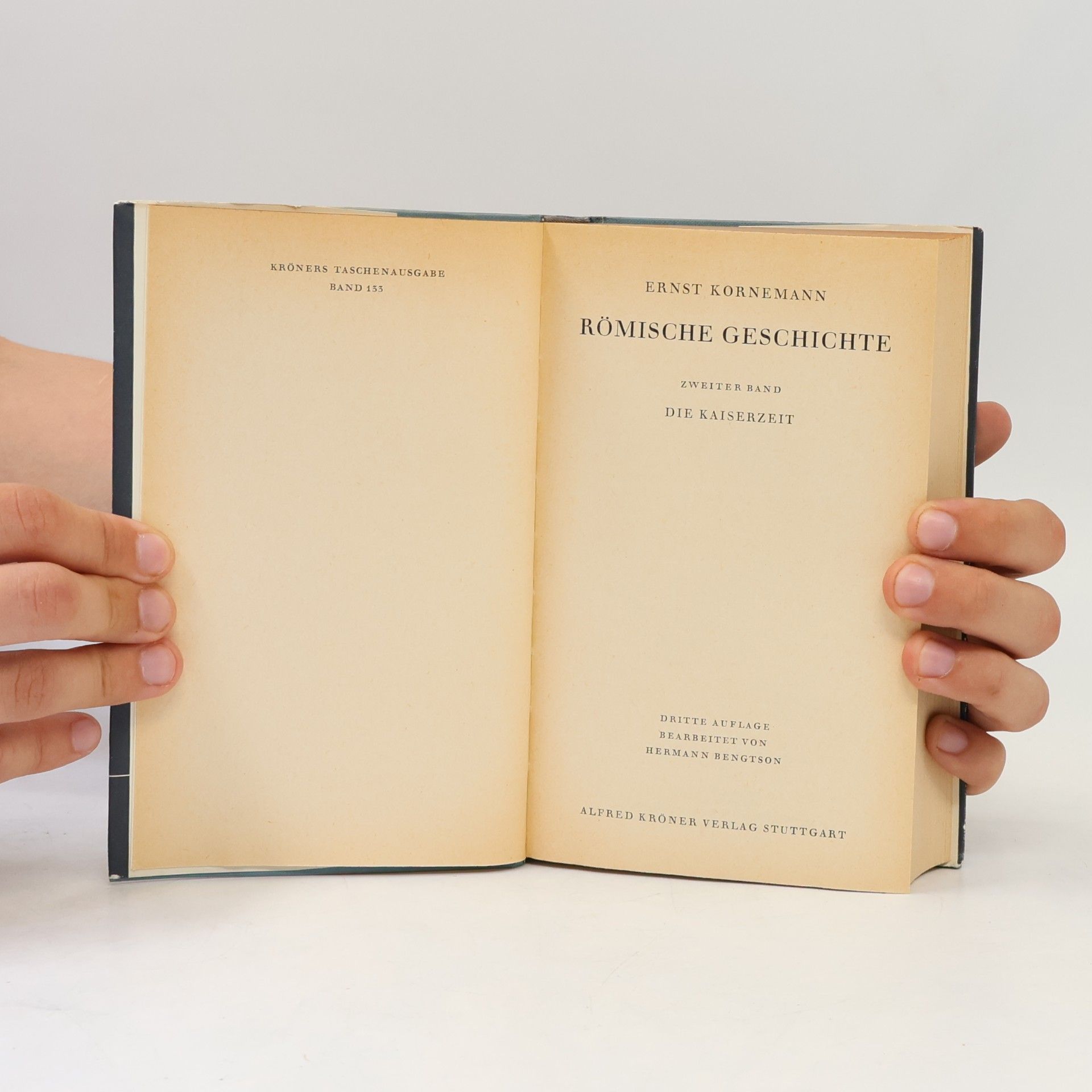 Ernst Kornemann Römische Geschichte II