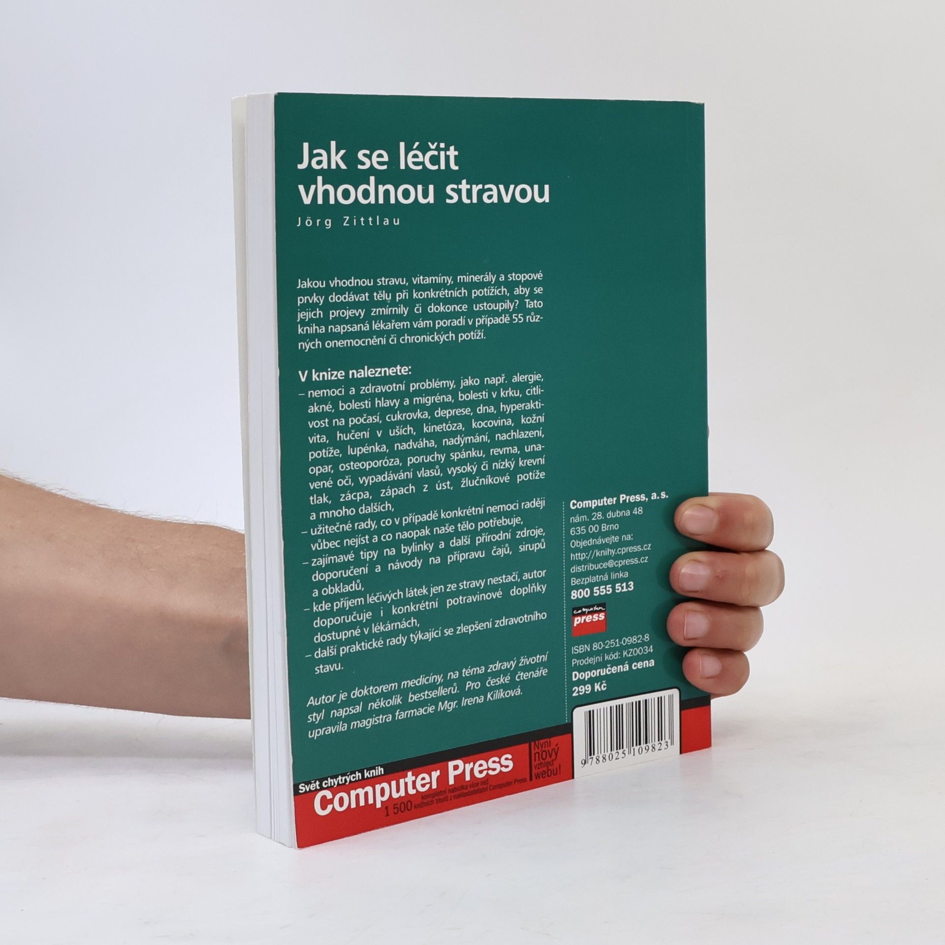 Jorg Zittlau Jak se léčit vhodnou stravou