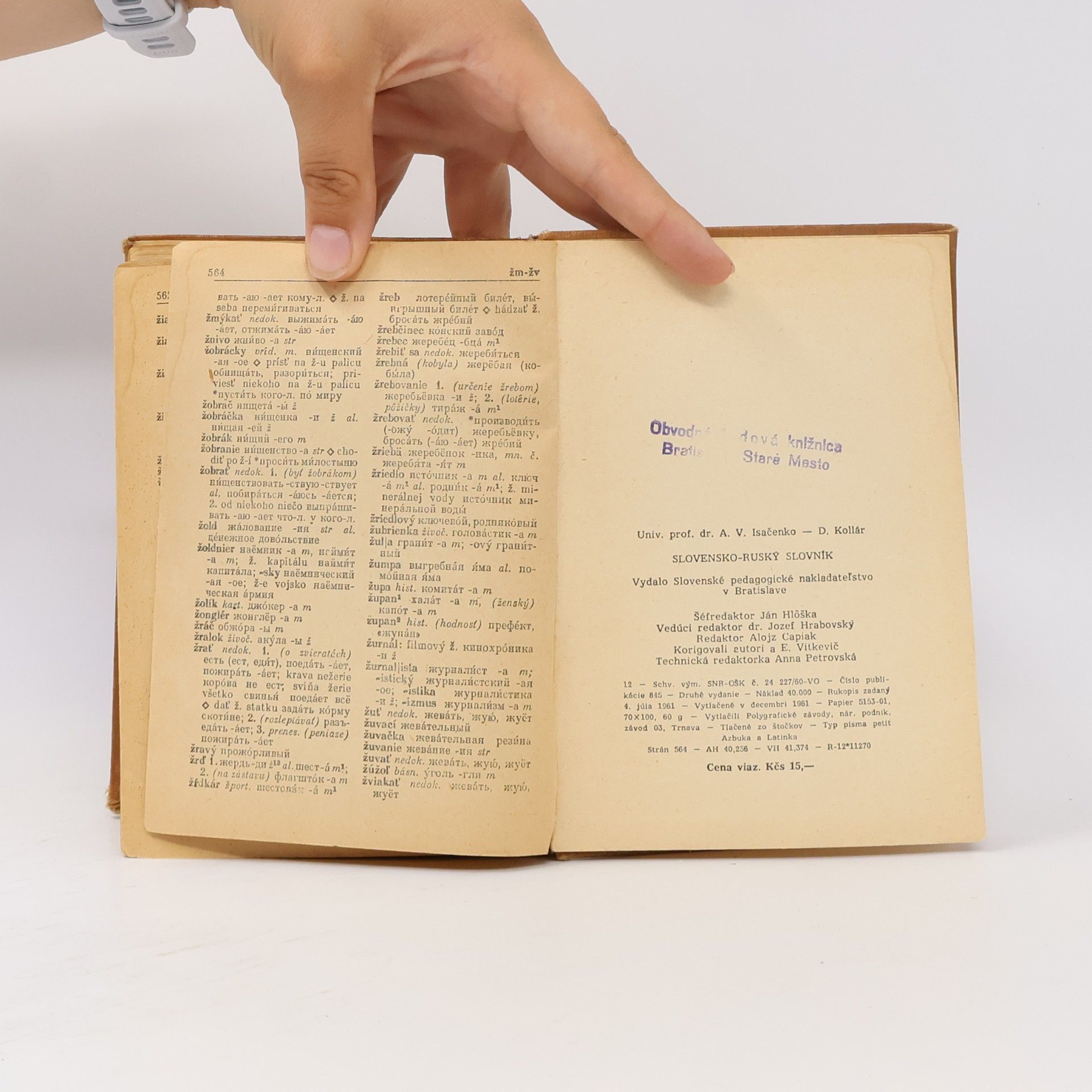 Autores varios Slovensko-ruský slovník