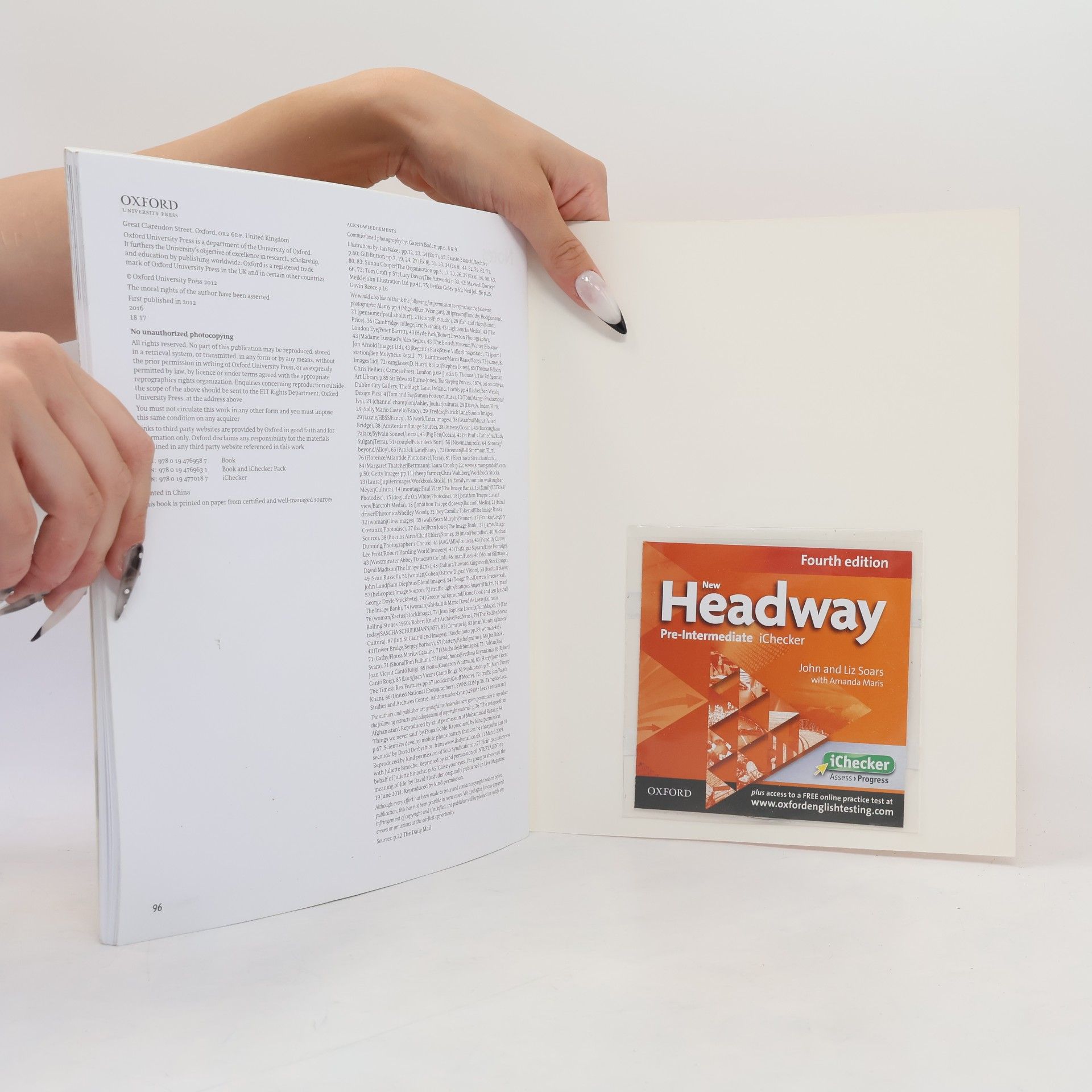 Liz Soars New Headway Pre-intermediate Workboook
